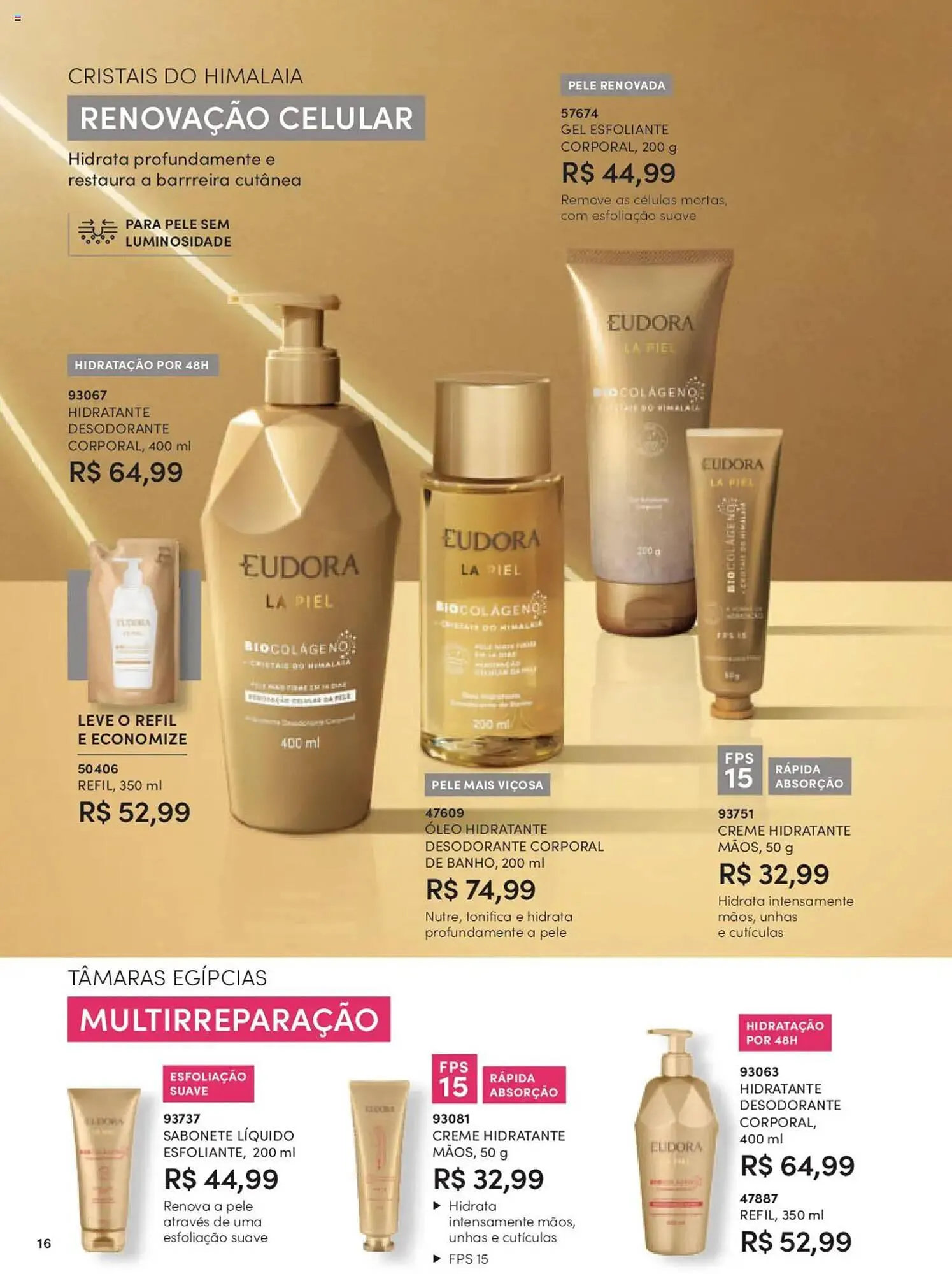 Encarte de Catálogo Eudora 8 de setembro até 3 de outubro 2025 - Pagina 16