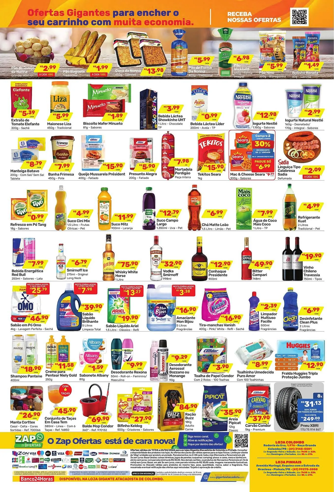 Encarte de Encarte Gigante Atacadista 20 de abril até 23 de abril 2026 - Pagina 2