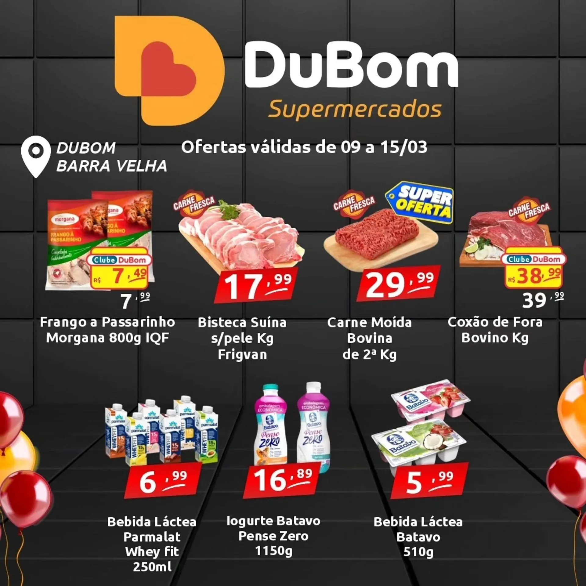Encarte de Catálogo Dubom Supermercados 9 de março até 15 de março 2026 - Pagina 2