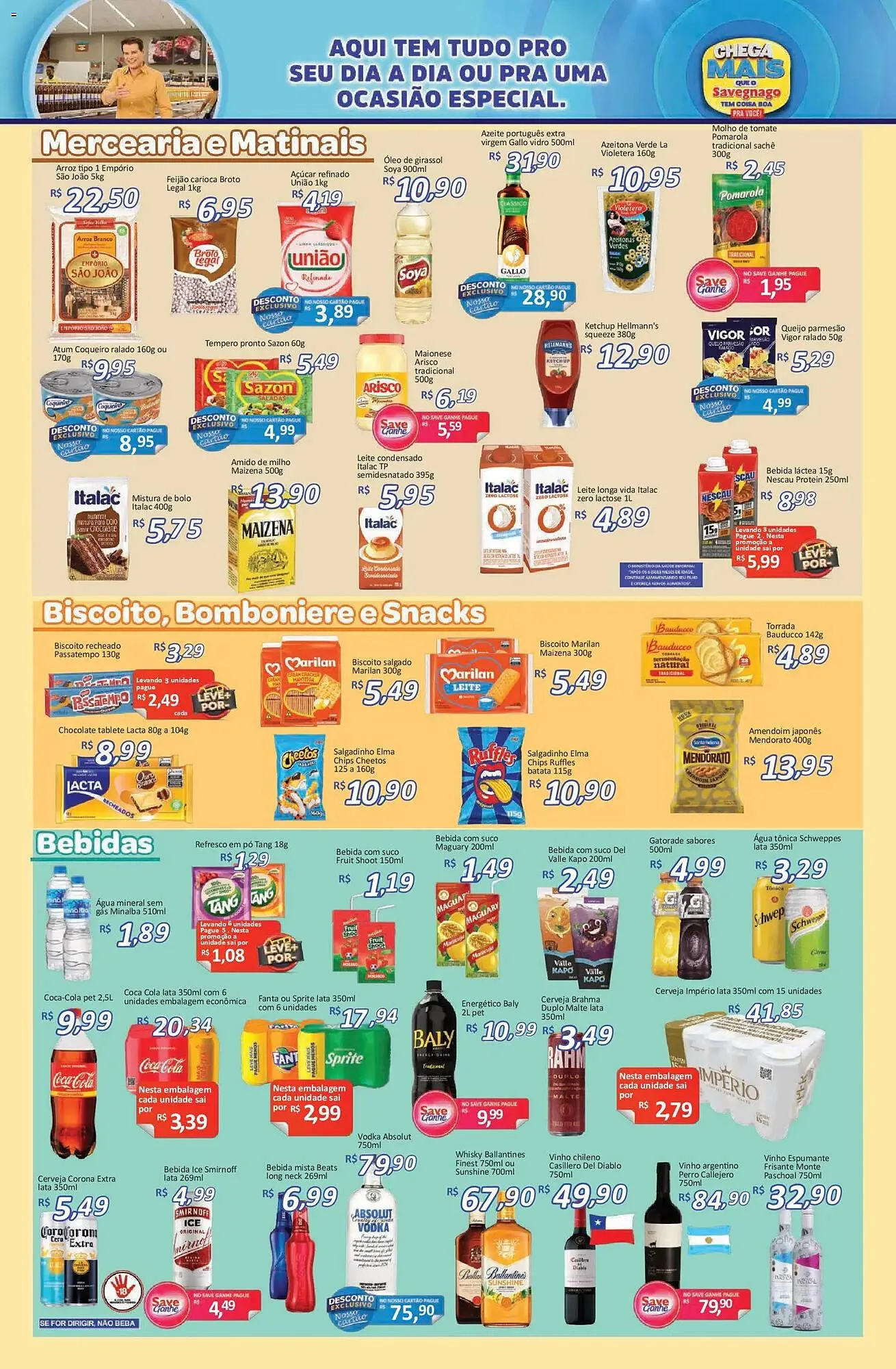 Encarte de Catálogo Supermercados Savegnago 5 de fevereiro até 8 de fevereiro 2026 - Pagina 3