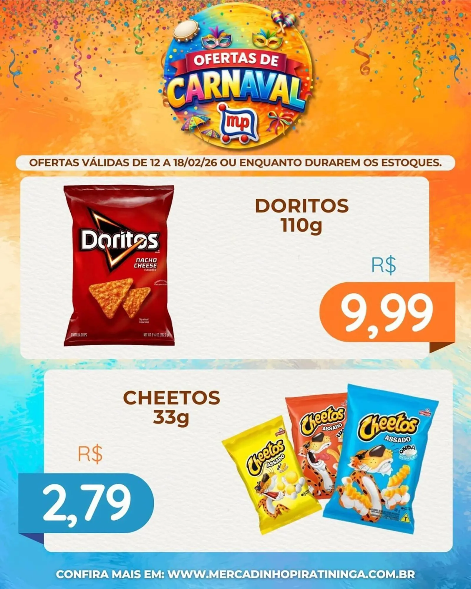 Encarte de Catálogo Mercadinho Piratininga 12 de fevereiro até 18 de fevereiro 2026 - Pagina 5