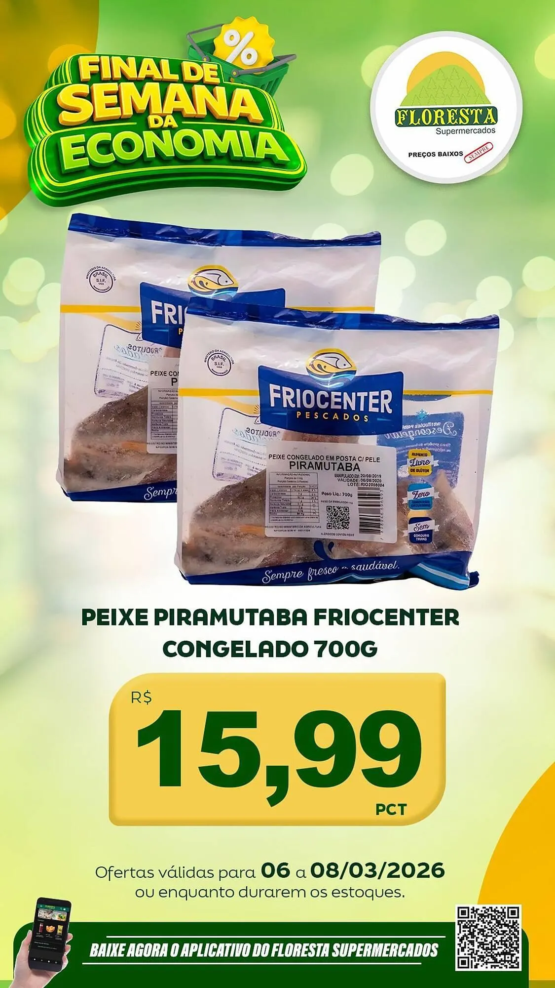 Encarte de Catálogo Floresta Supermercados 6 de março até 8 de março 2026 - Pagina 35