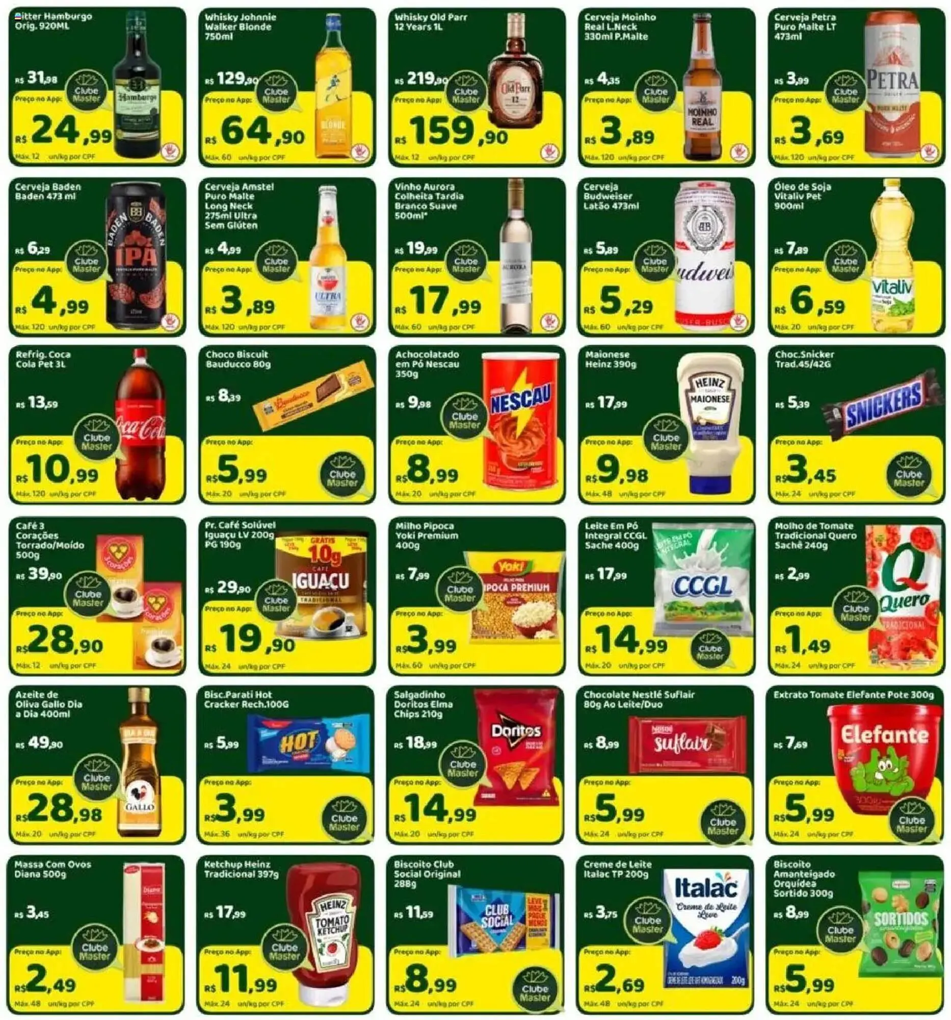 Encarte de Catálogo Master Supermercados 1 de agosto até 4 de agosto 2025 - Pagina 3