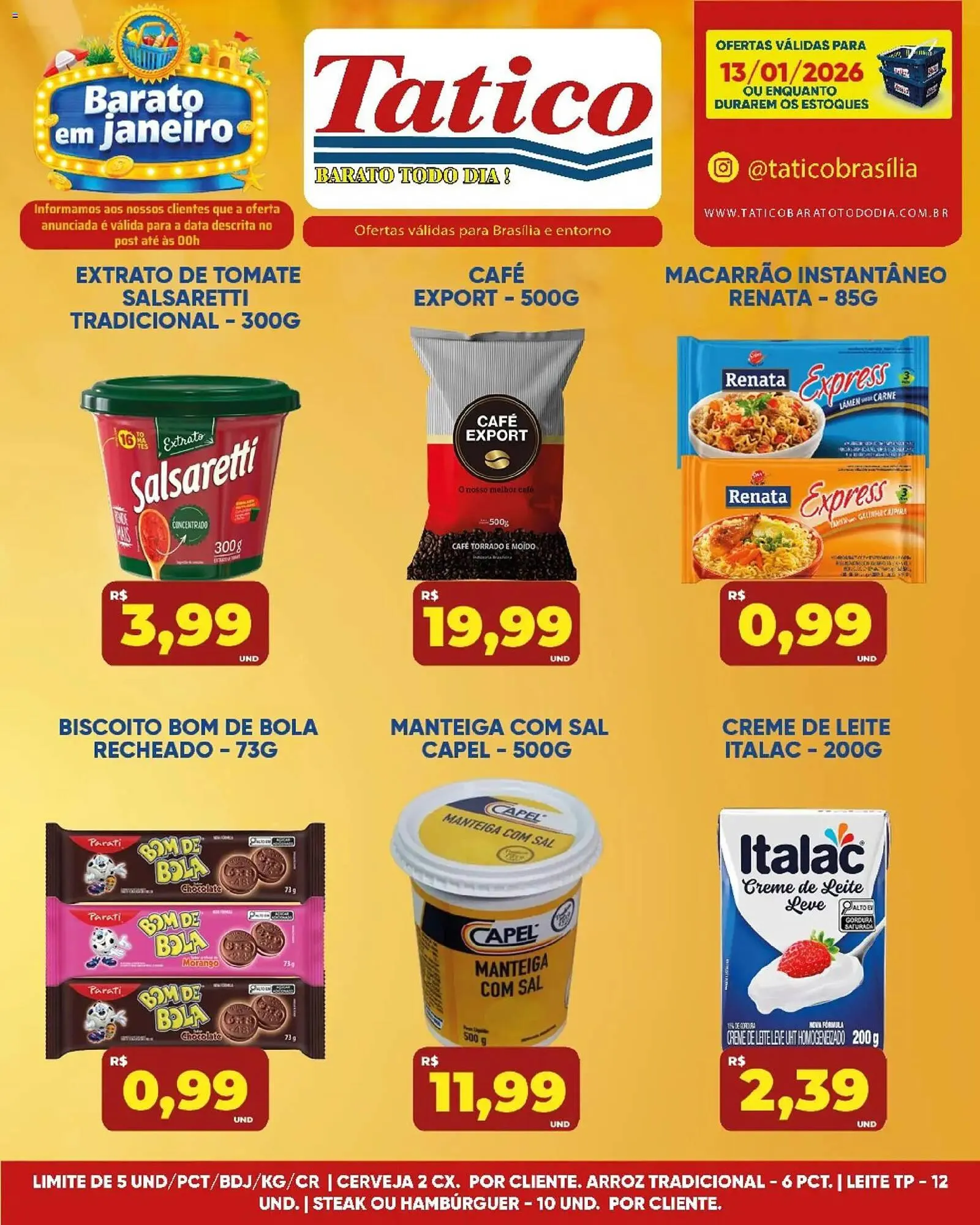 Encarte de Tabloide Tatico 13 de janeiro até 13 de janeiro 2026 - Pagina 3