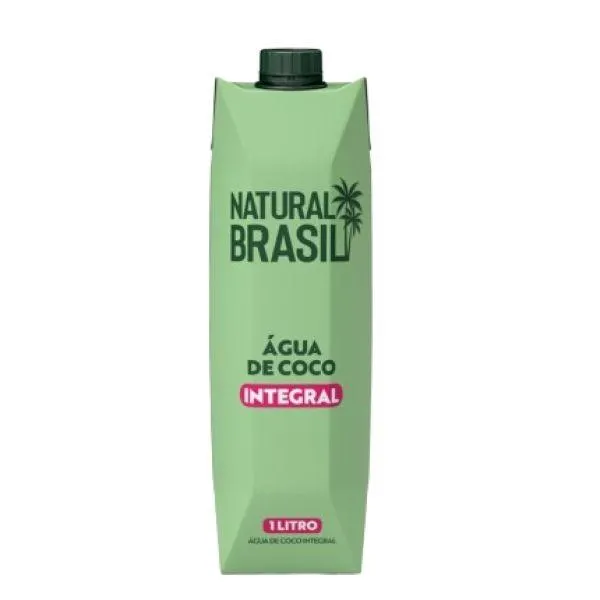 Água de Coco Natural Brasil Integral 1 Litro 1 UN