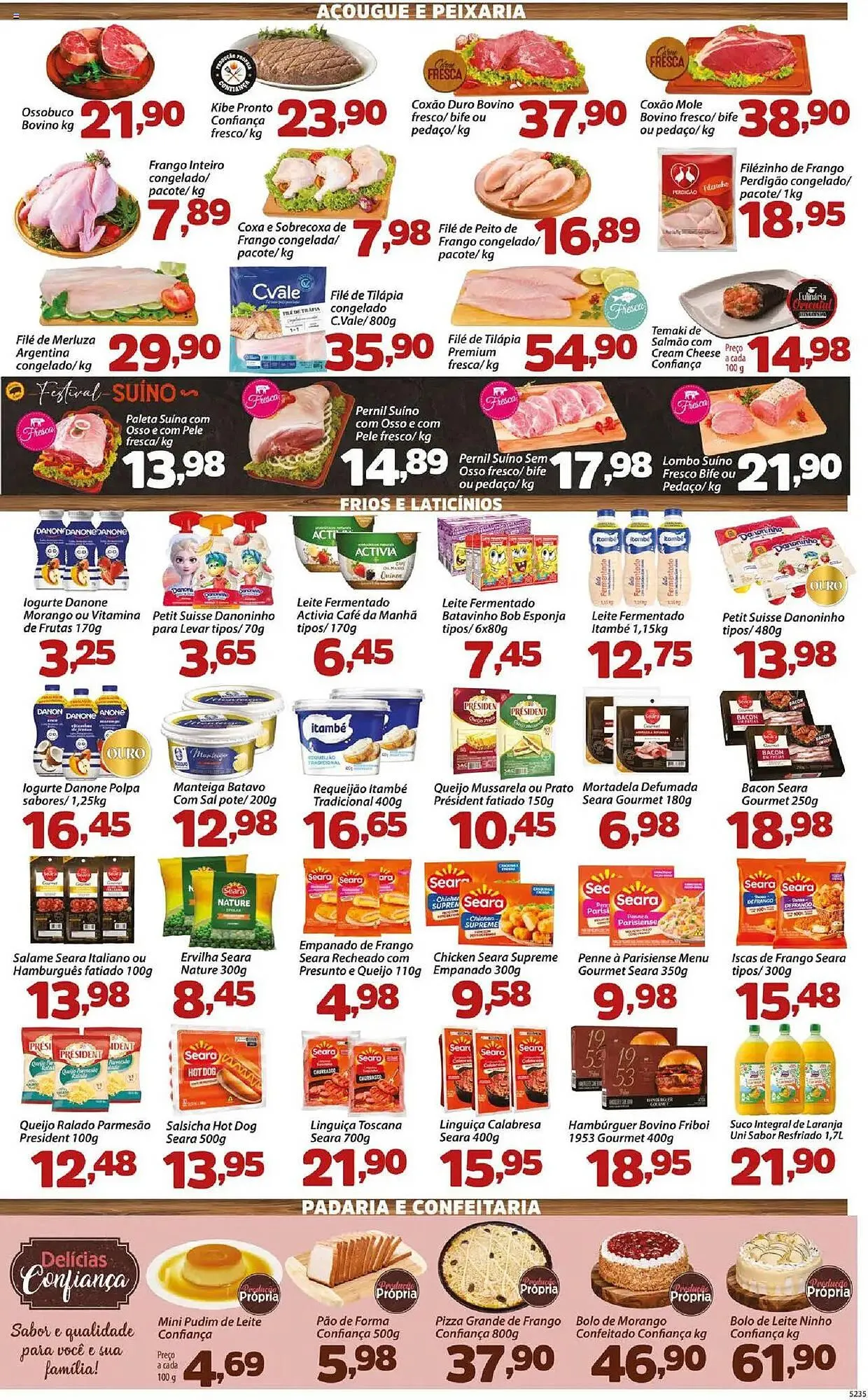 Encarte de Catálogo Confiança Supermercados 24 de junho até 26 de junho 2025 - Pagina 3