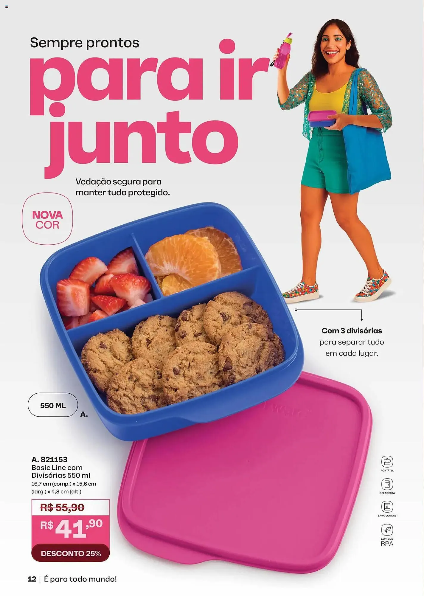 Encarte de Catálogo Tupperware 1 de fevereiro até 28 de fevereiro 2026 - Pagina 12