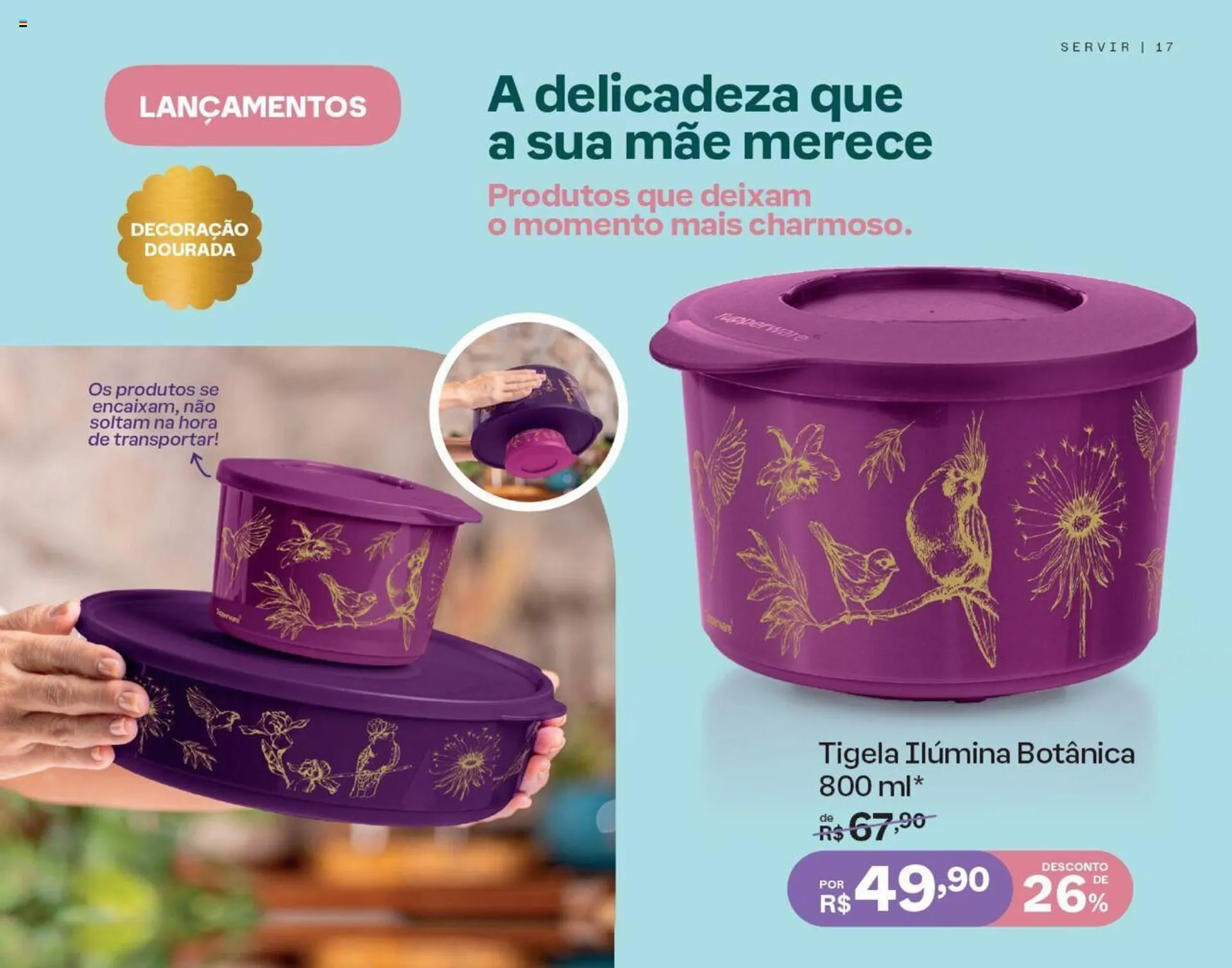 Encarte de Catálogo Tupperware 1 de abril até 30 de abril 2024 - Pagina 18