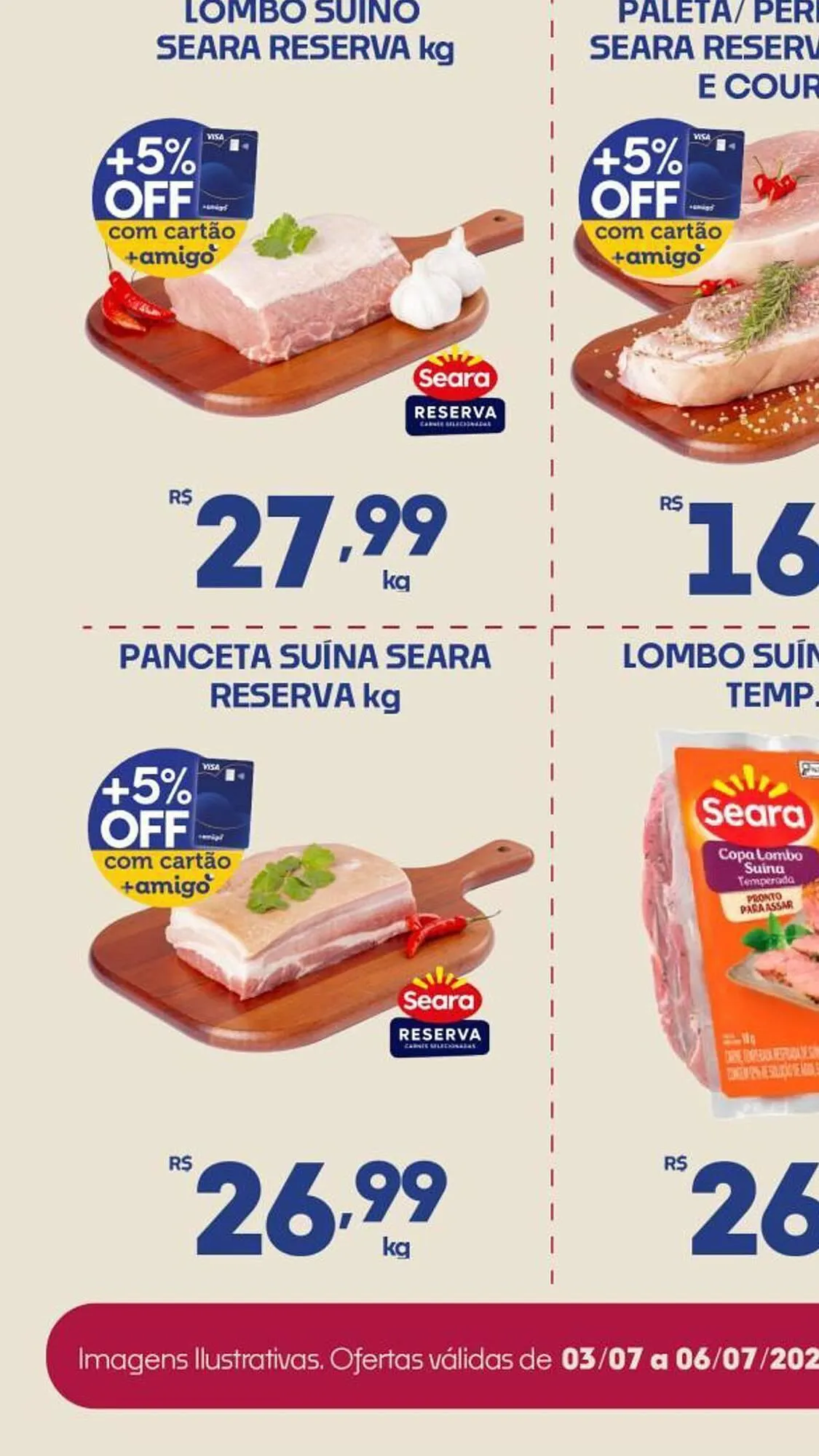 Encarte de Catálogo Supermercados Avenida 3 de julho até 6 de julho 2025 - Pagina 1