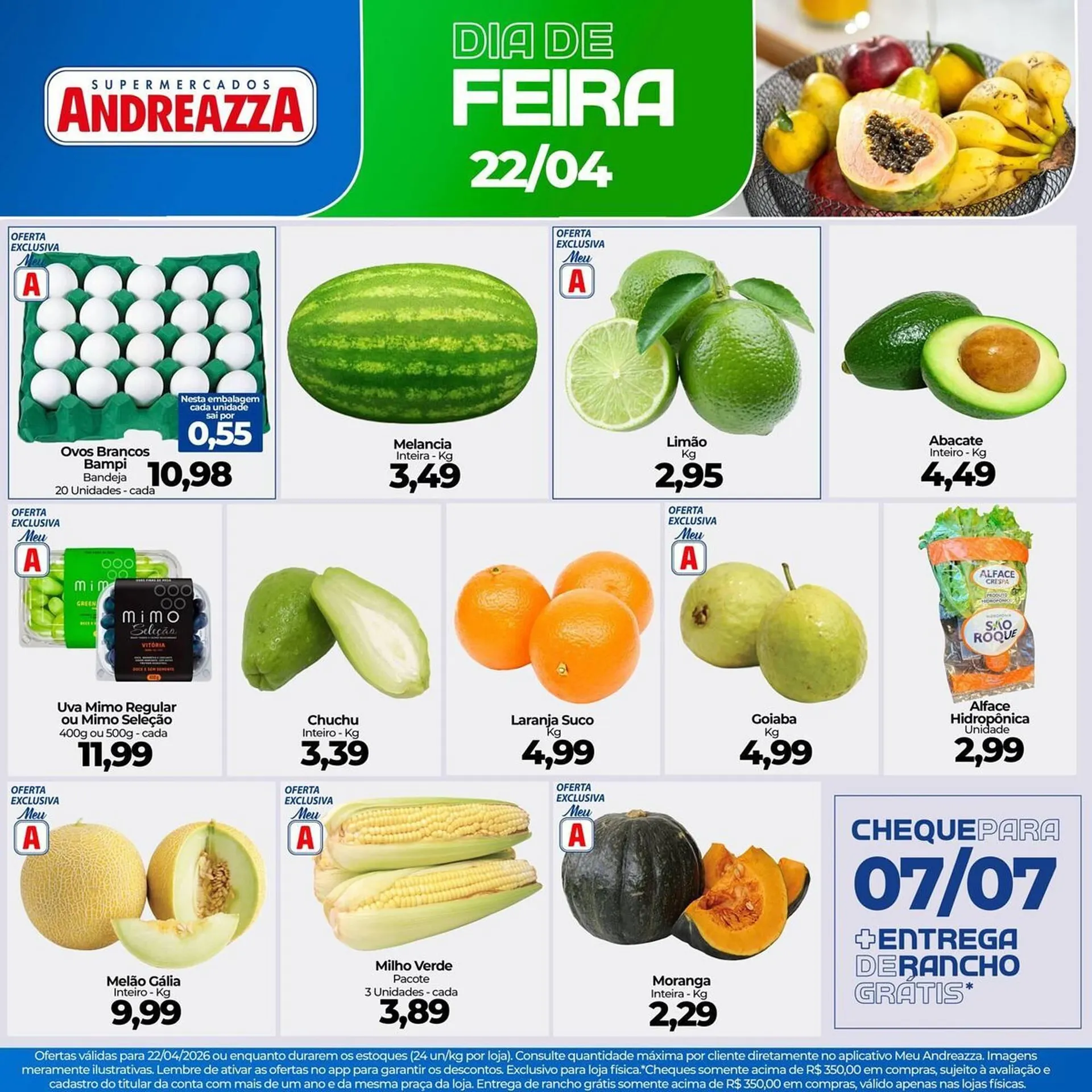 Encarte de Catálogo Supermercados Andreazza 22 de abril até 22 de abril 2026 - Pagina 2