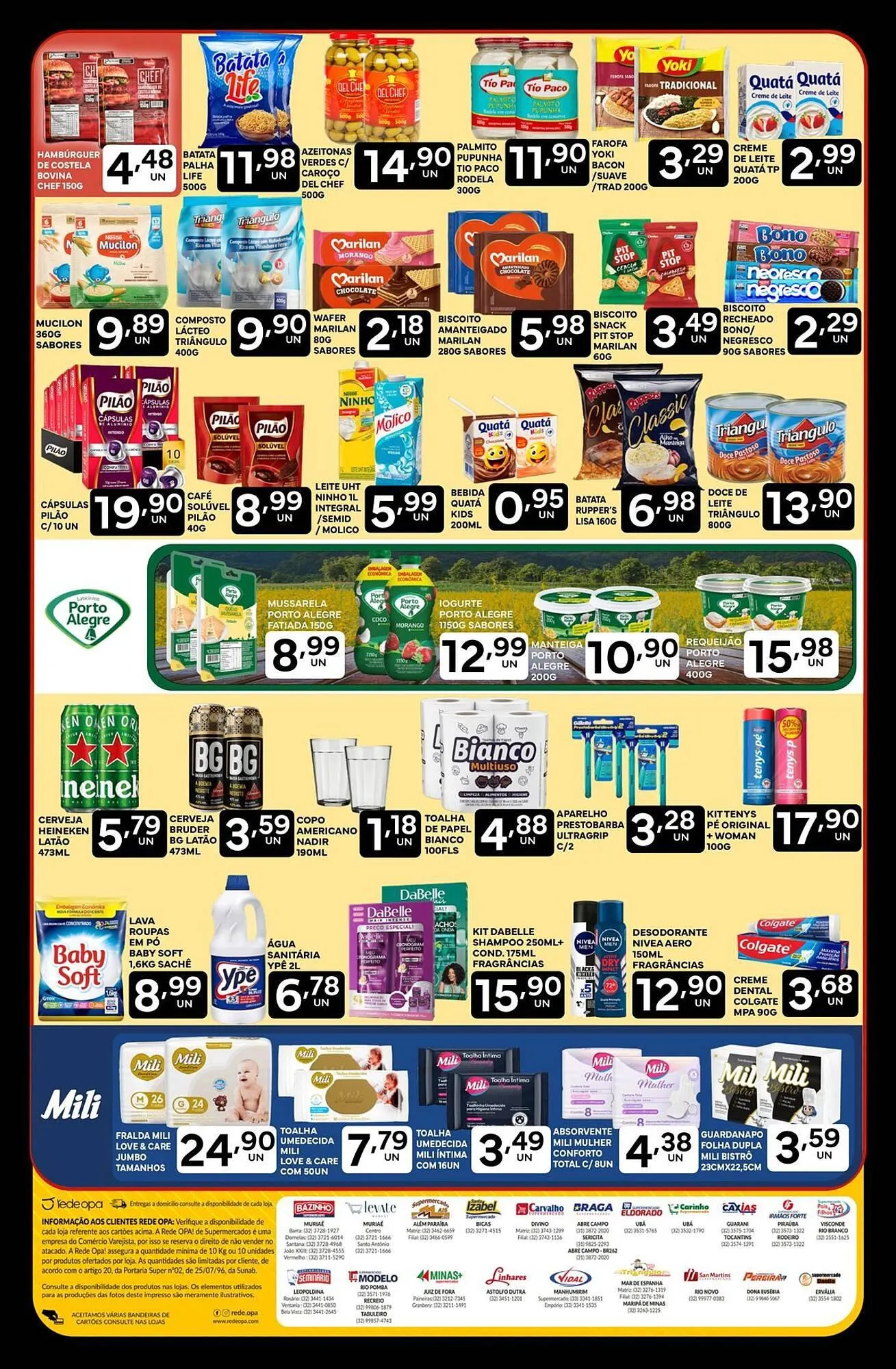 Encarte de Catálogo Rede Opa 19 de abril até 29 de abril 2025 - Pagina 2