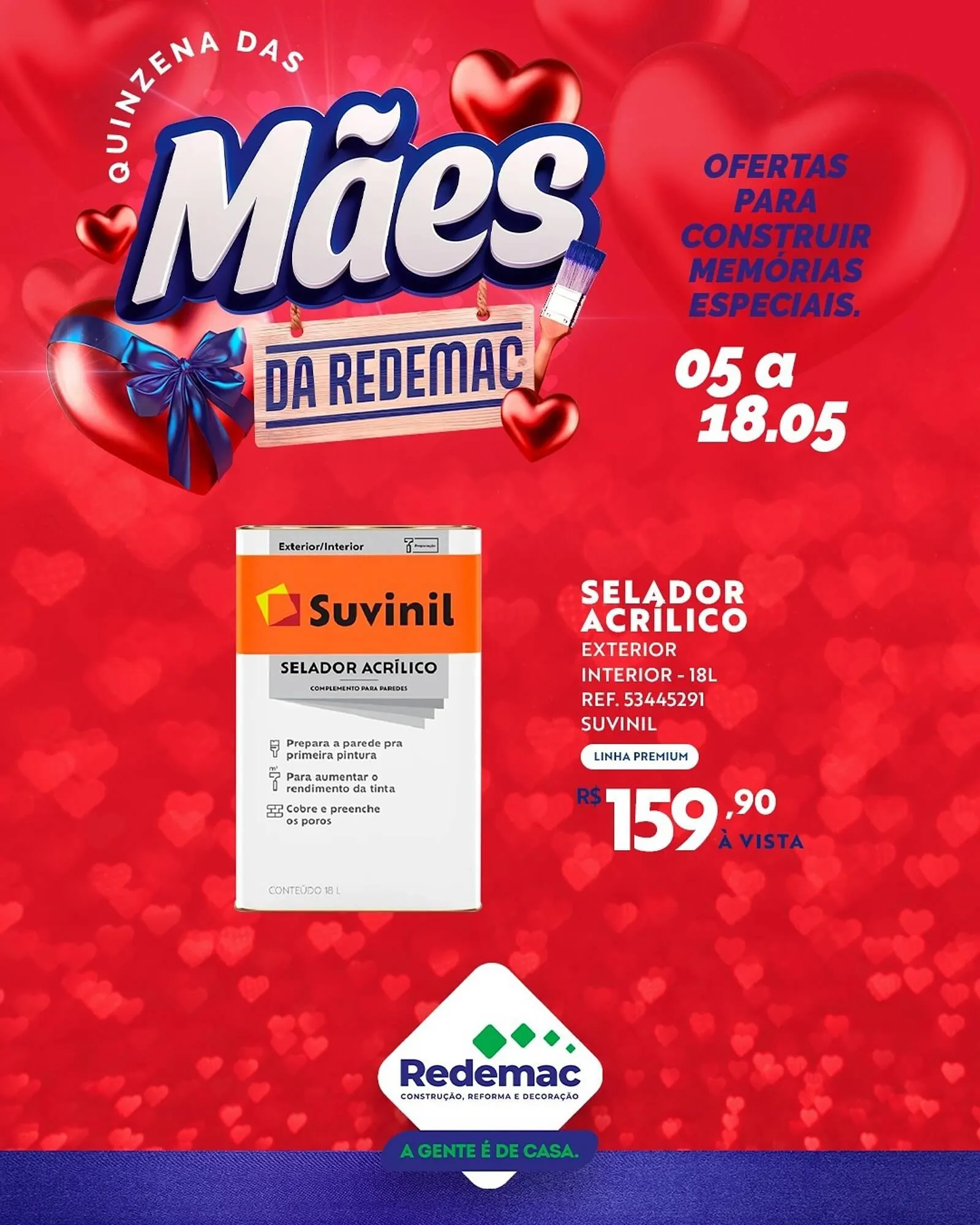 Encarte de Catálogo Redemac 12 de maio até 18 de maio 2025 - Pagina 1