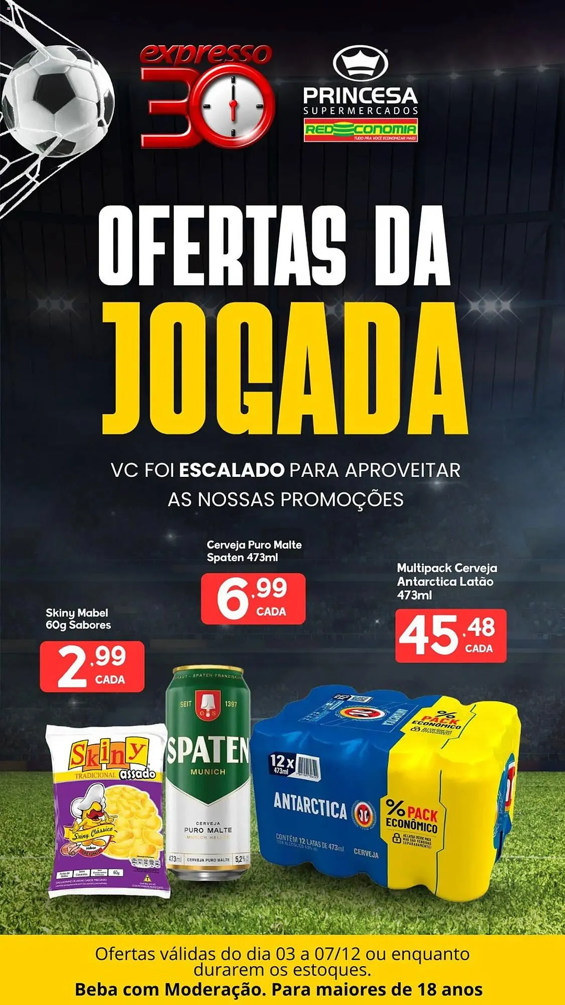 Encarte de Encarte Supermercados Princesa 3 de dezembro até 7 de dezembro 2025 - Pagina 1