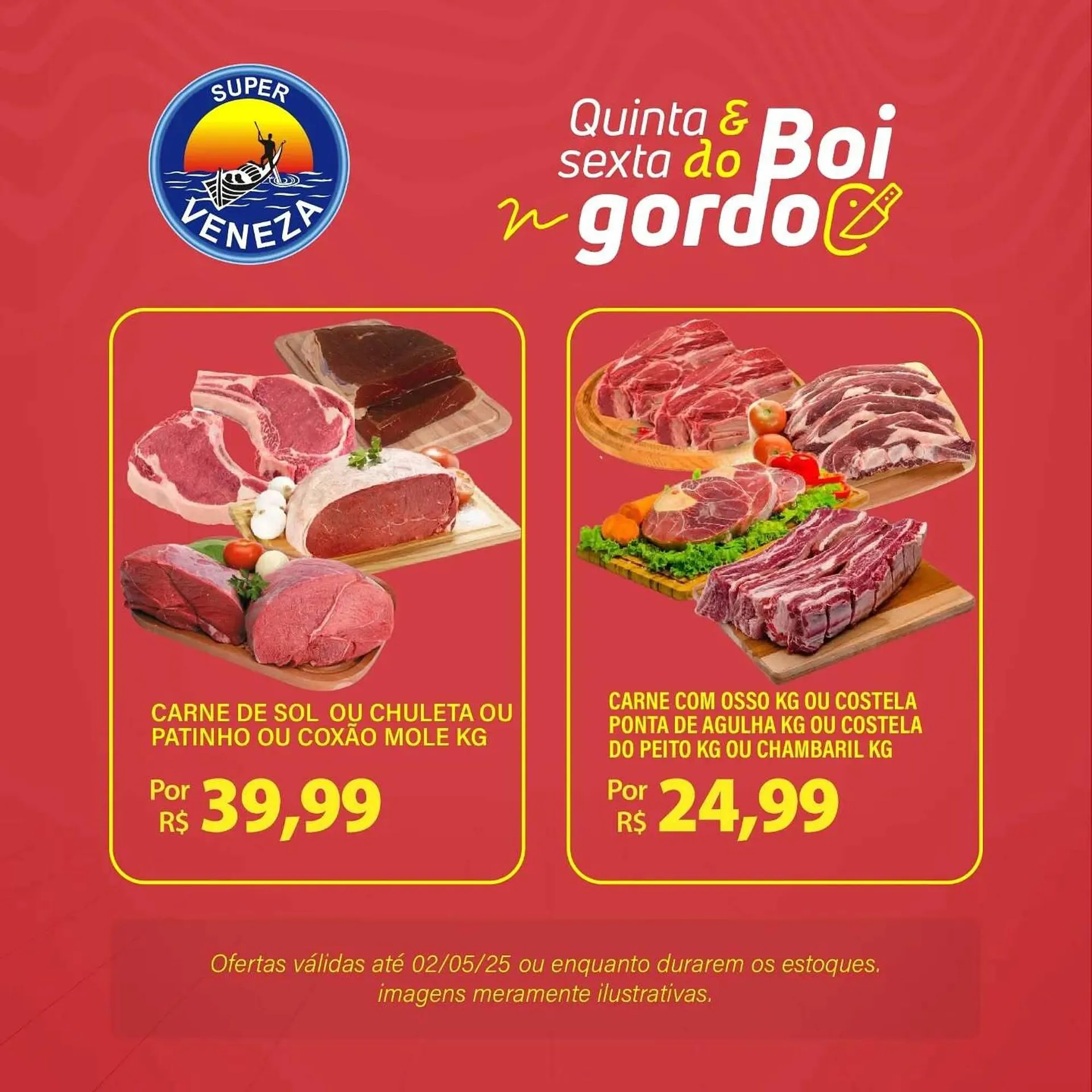 Encarte de Catálogo Super Veneza 1 de maio até 2 de maio 2025 - Pagina 1