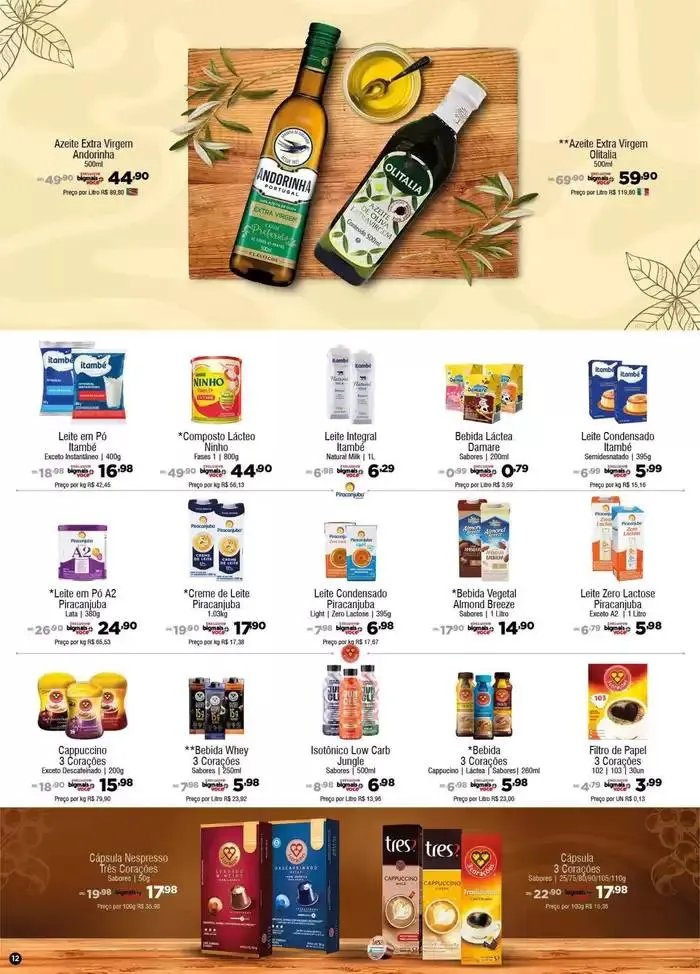 Encarte de Encarte Big Mais Supermercados 13 de março até 1 de abril 2025 - Pagina 12