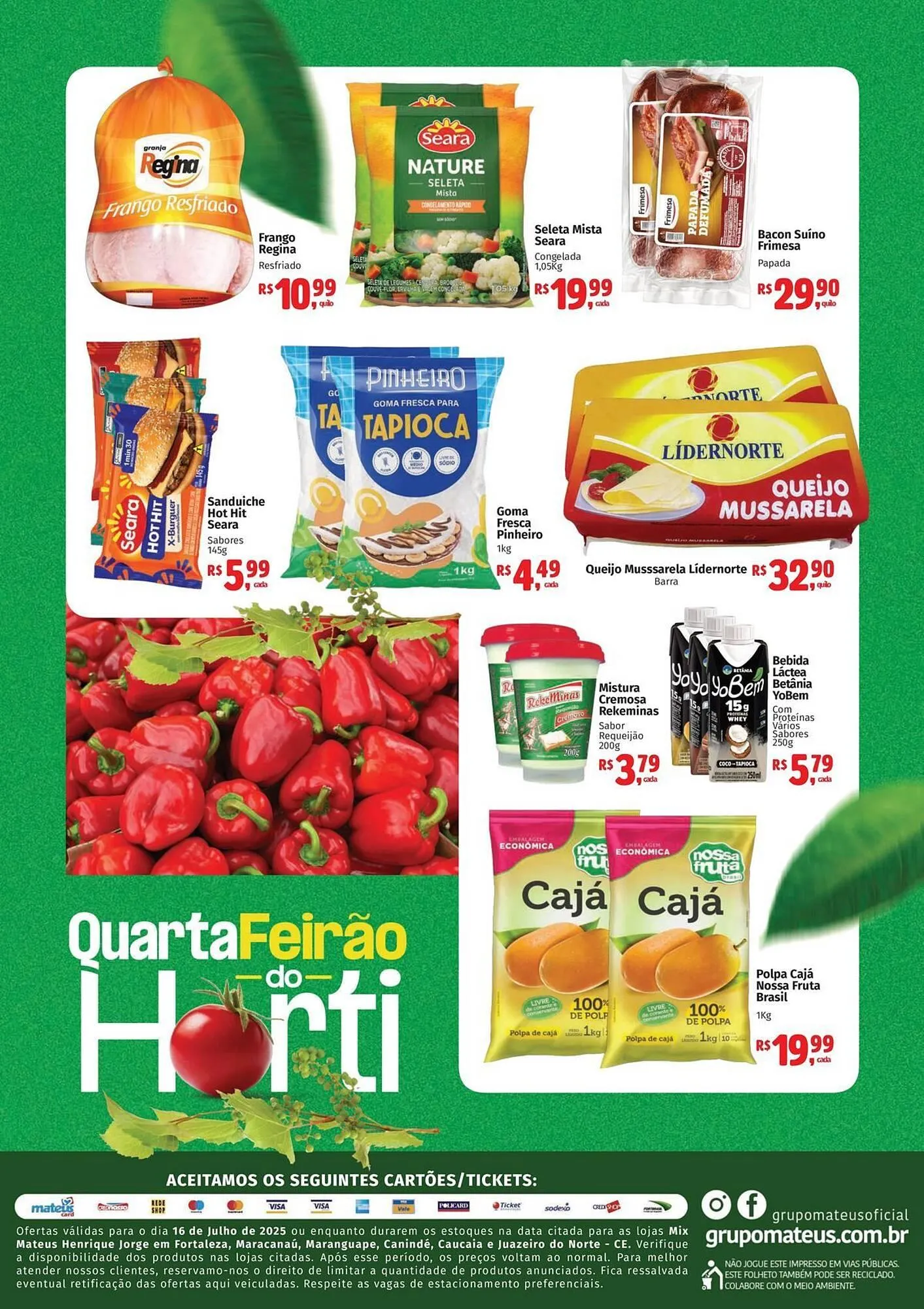 Encarte de Catálogo Supermercados Mateus 16 de julho até 16 de julho 2025 - Pagina 3