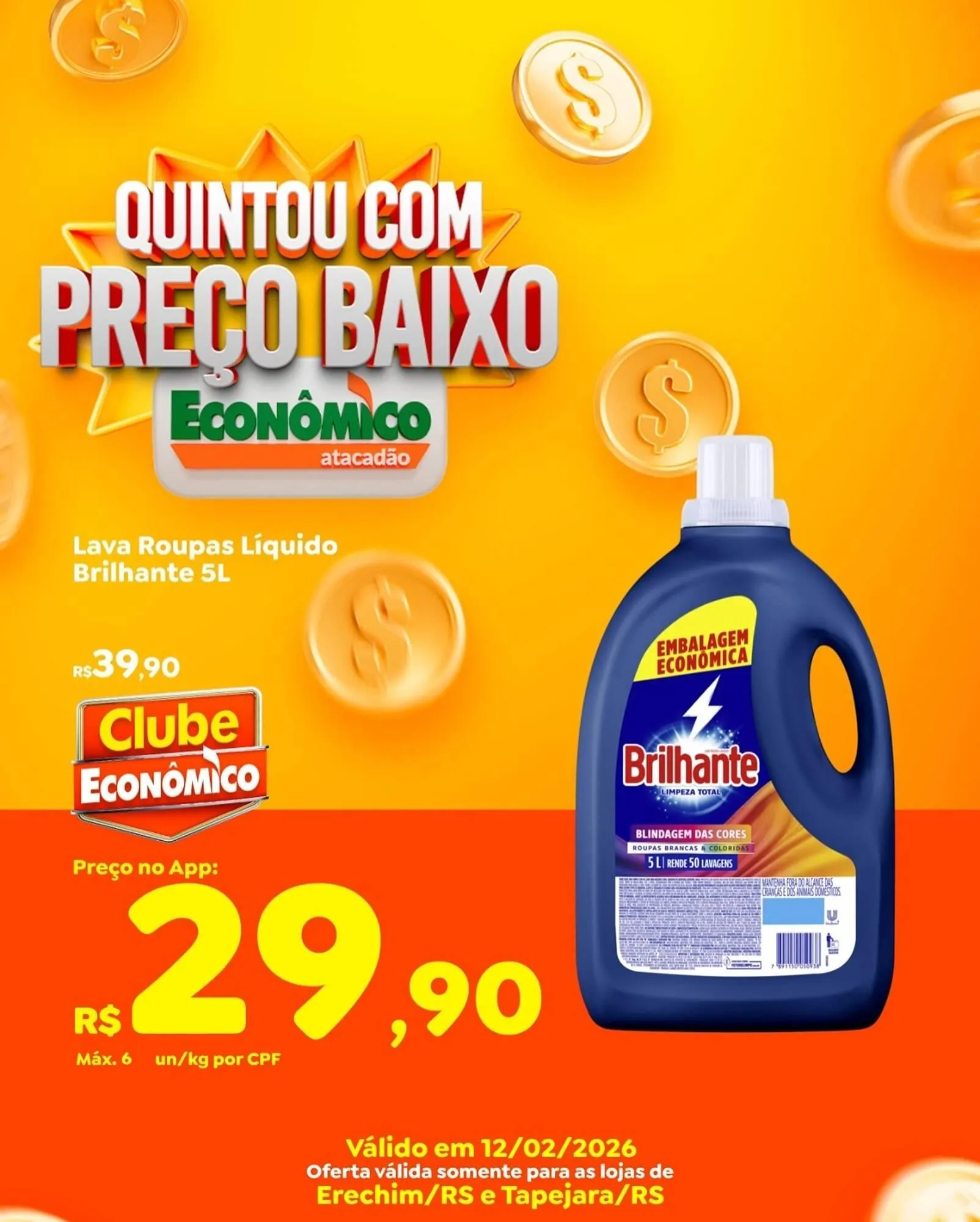 Encarte de Catálogo Econômico Atacadão 12 de fevereiro até 12 de fevereiro 2026 - Pagina 3