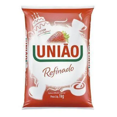 Açúcar Refinado pacote 1kg - União