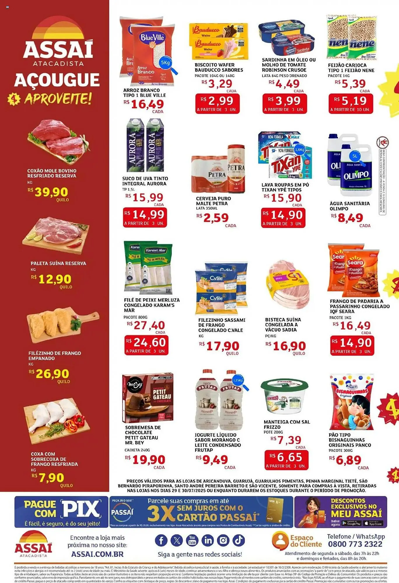 Encarte de Catálogo Assaí Atacadista 29 de julho até 30 de julho 2025 - Pagina 2
