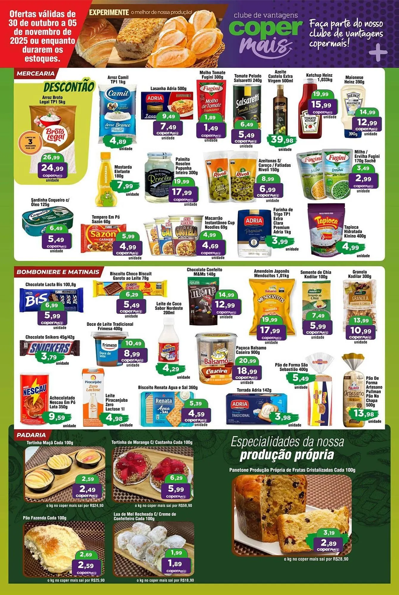 Encarte de Tabloide Copercana 30 de outubro até 2 de novembro 2025 - Pagina 2