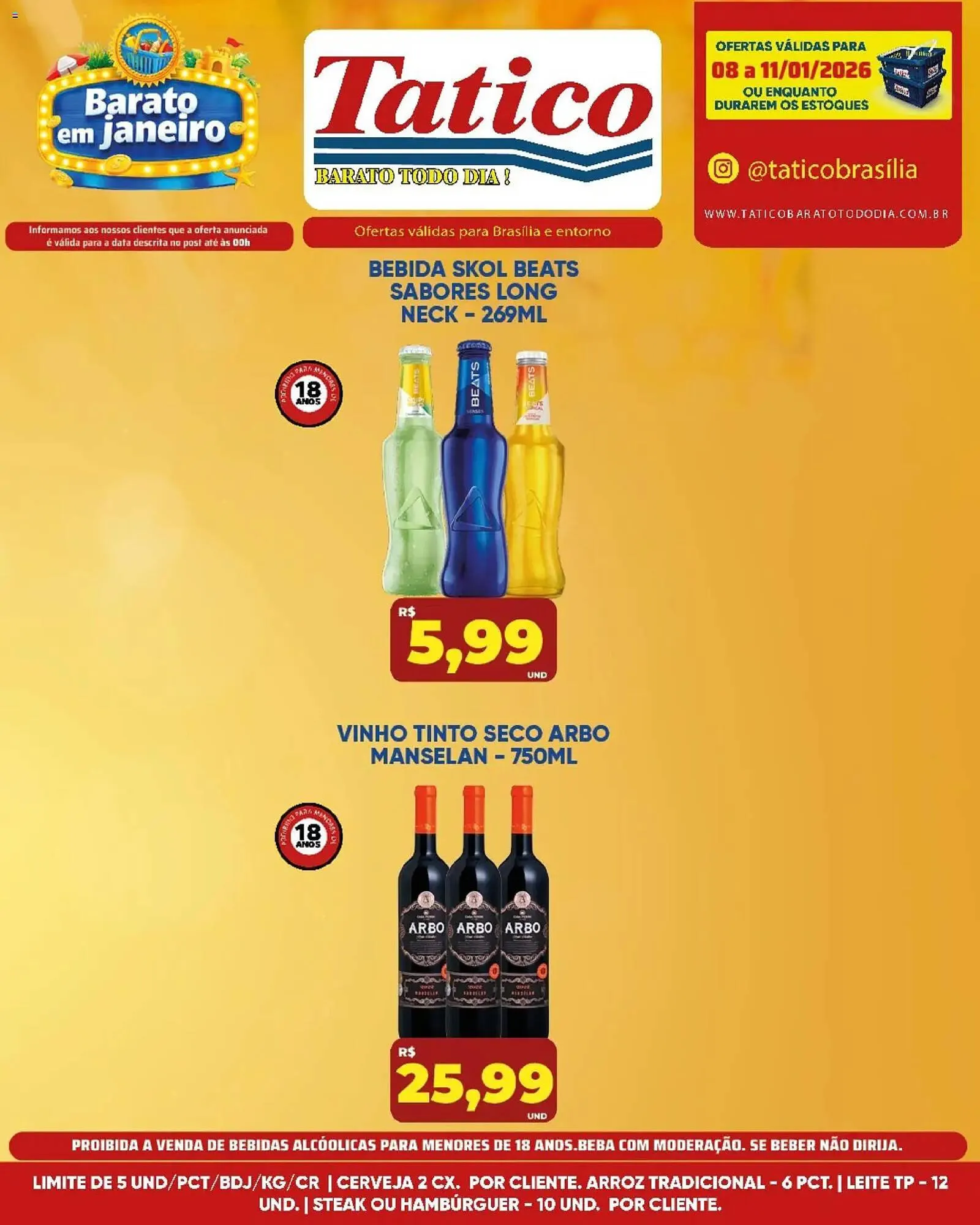 Encarte de Tabloide Tatico 8 de janeiro até 8 de janeiro 2026 - Pagina 21