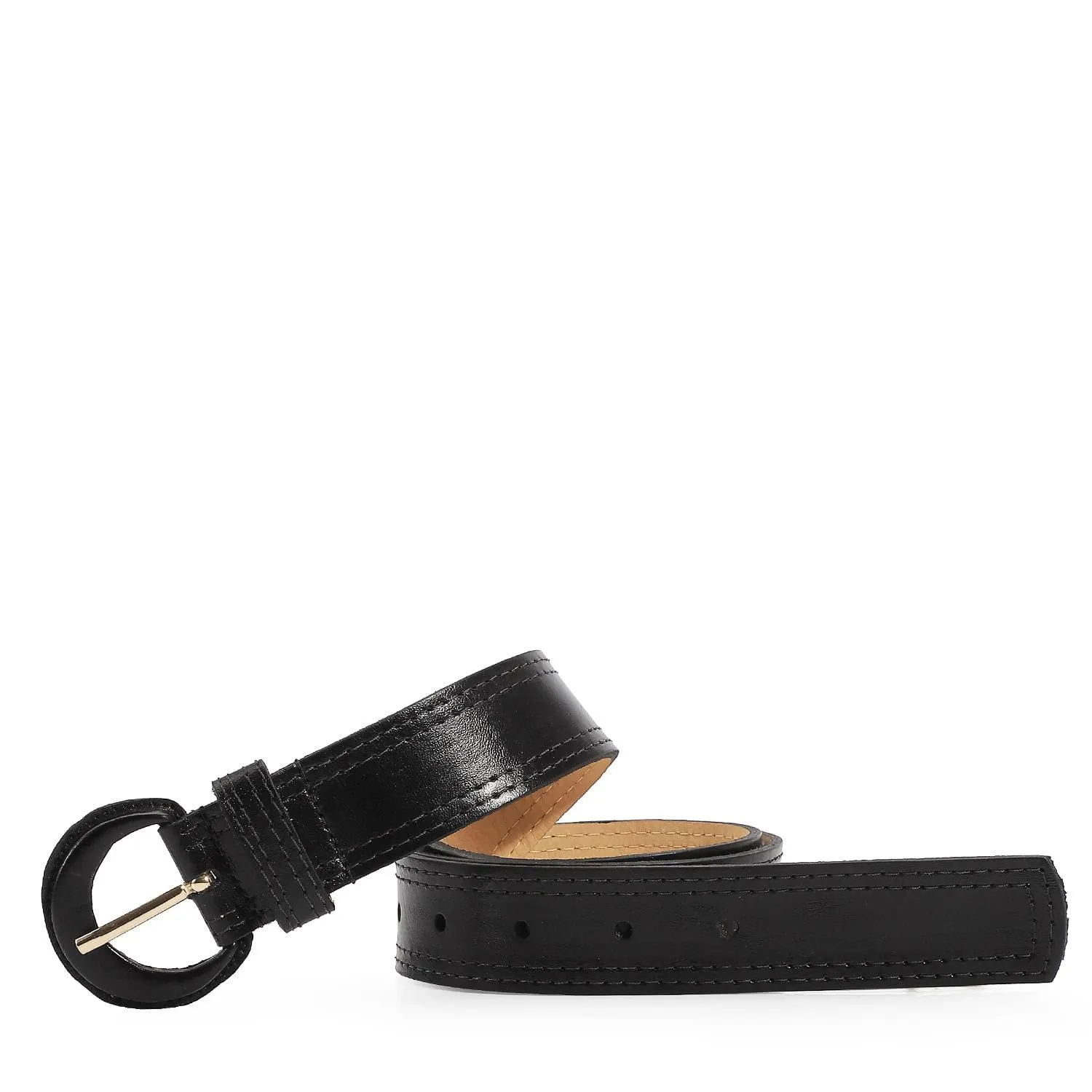 Cinto Couro Preto