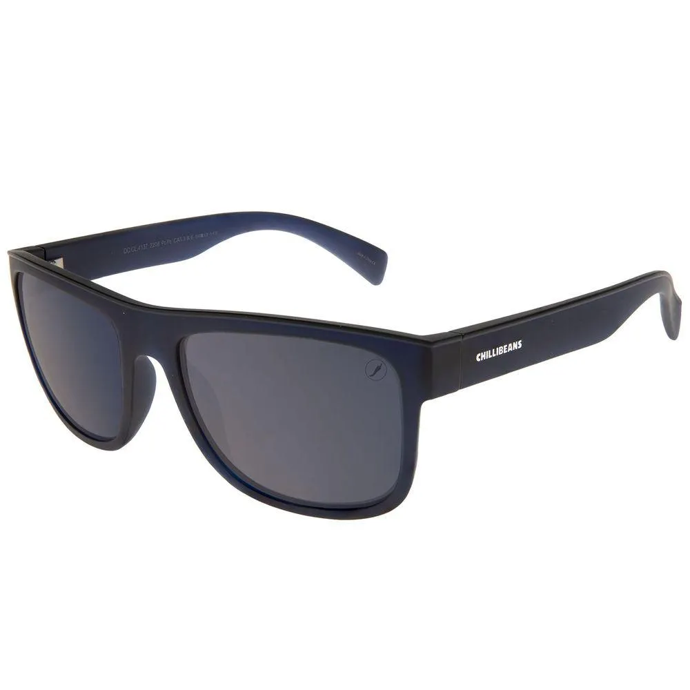 Óculos de Sol Masculino Chilli Beans Clássicos Bossa Nova Azul - OC.CL.4137.2208 M