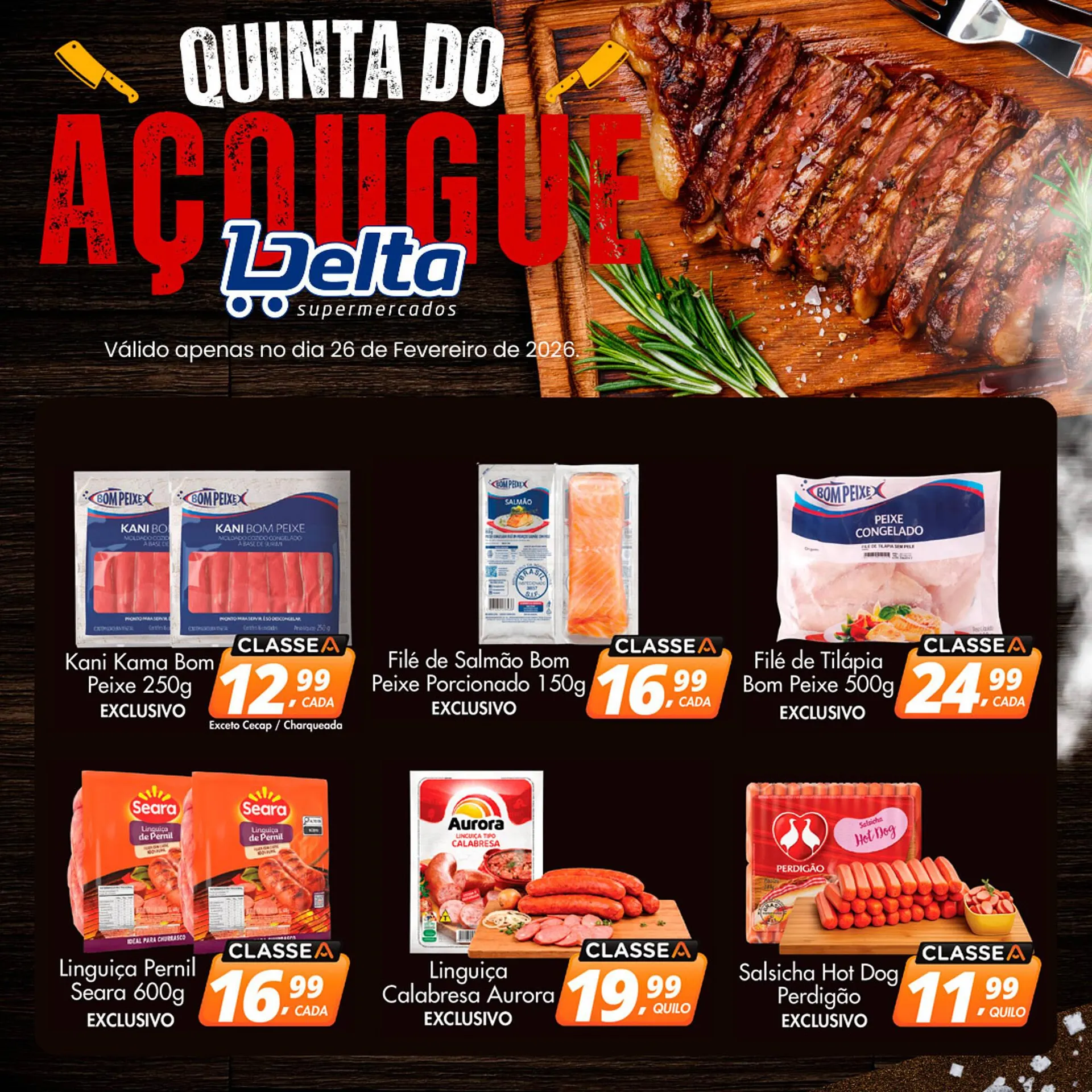 Encarte de Catálogo Delta Supermercados 26 de fevereiro até 26 de fevereiro 2026 - Pagina 4