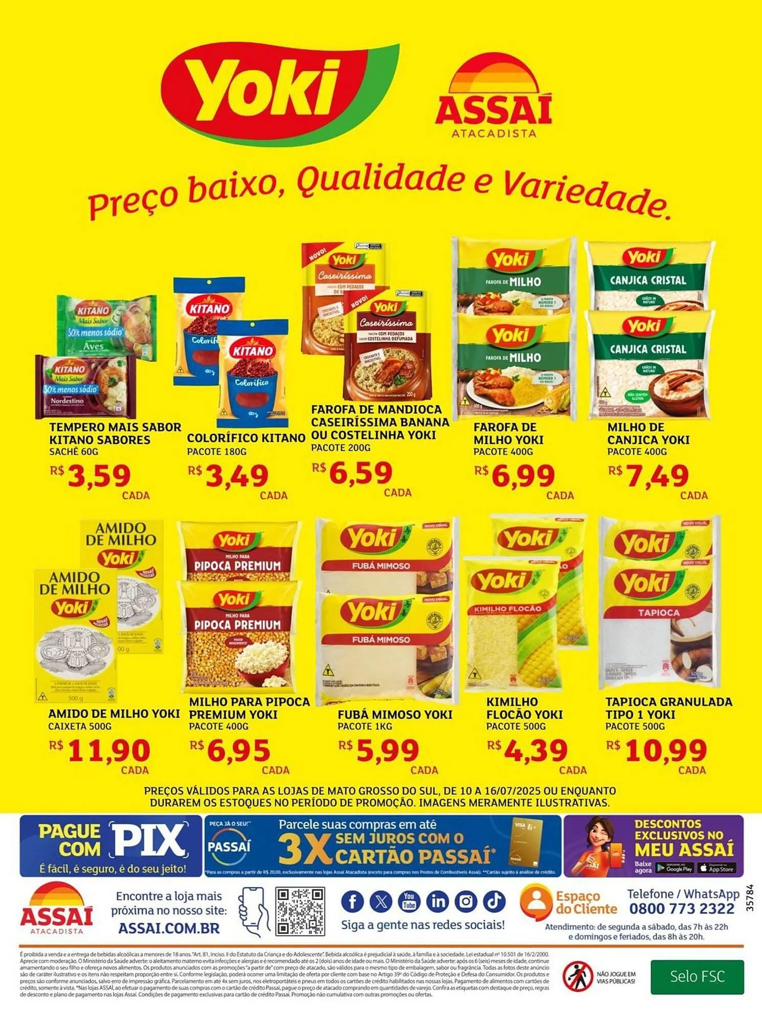 Encarte de Catálogo Assaí Atacadista 10 de julho até 16 de julho 2025 - Pagina 2