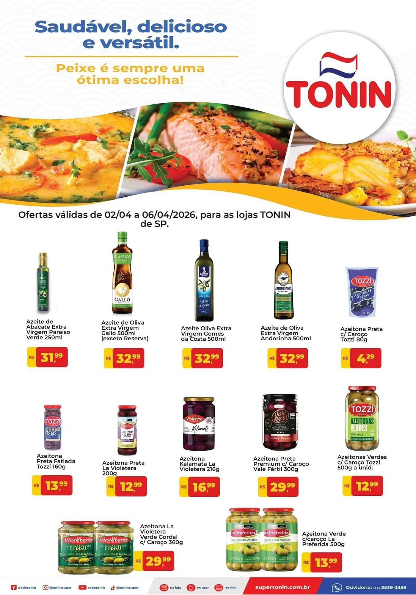 Encarte de Catálogo Tonin Superatacado 2 de abril até 6 de abril 2026 - Pagina 1