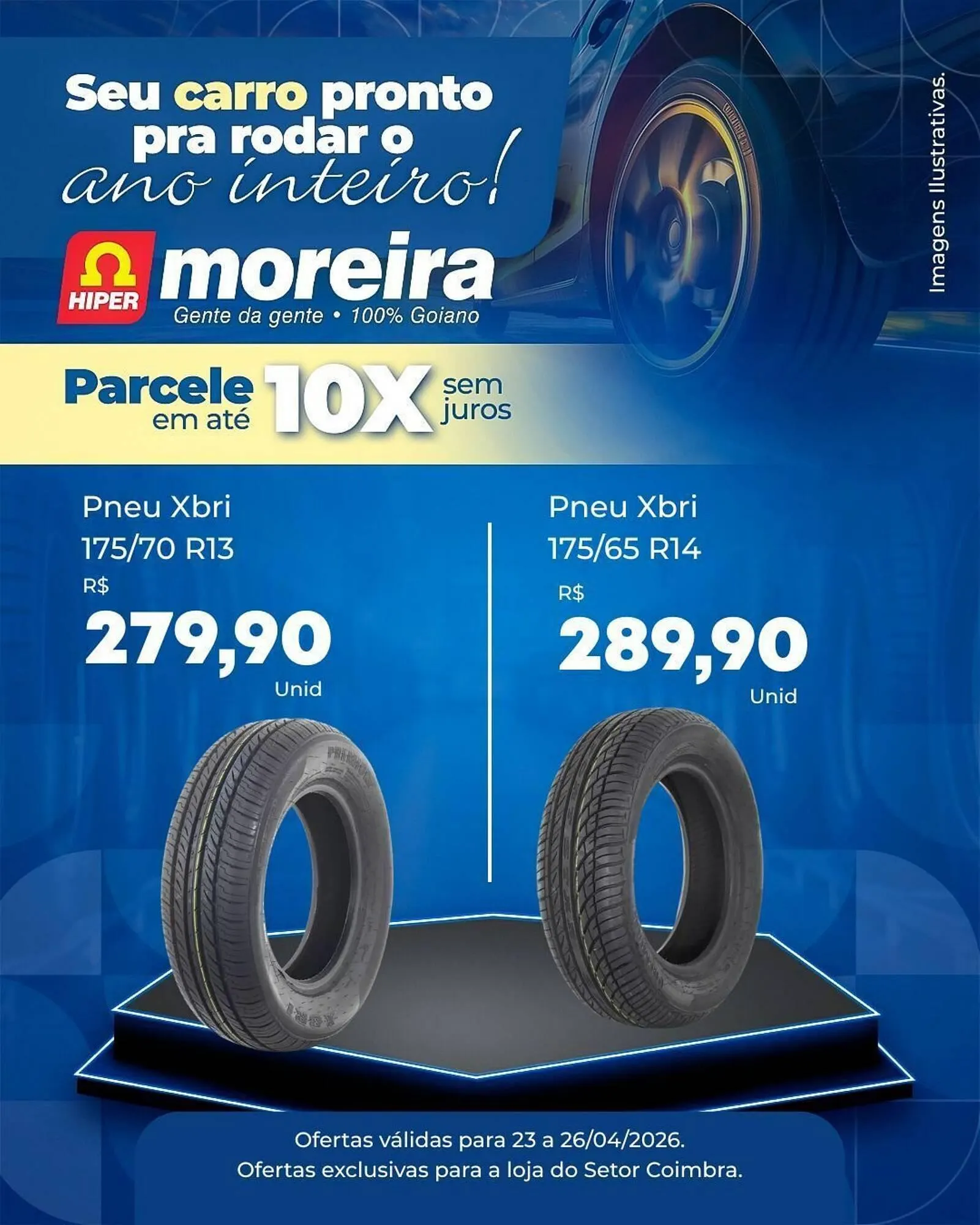 Encarte de Catálogo Hiper Moreira 23 de abril até 26 de abril 2026 - Pagina 1