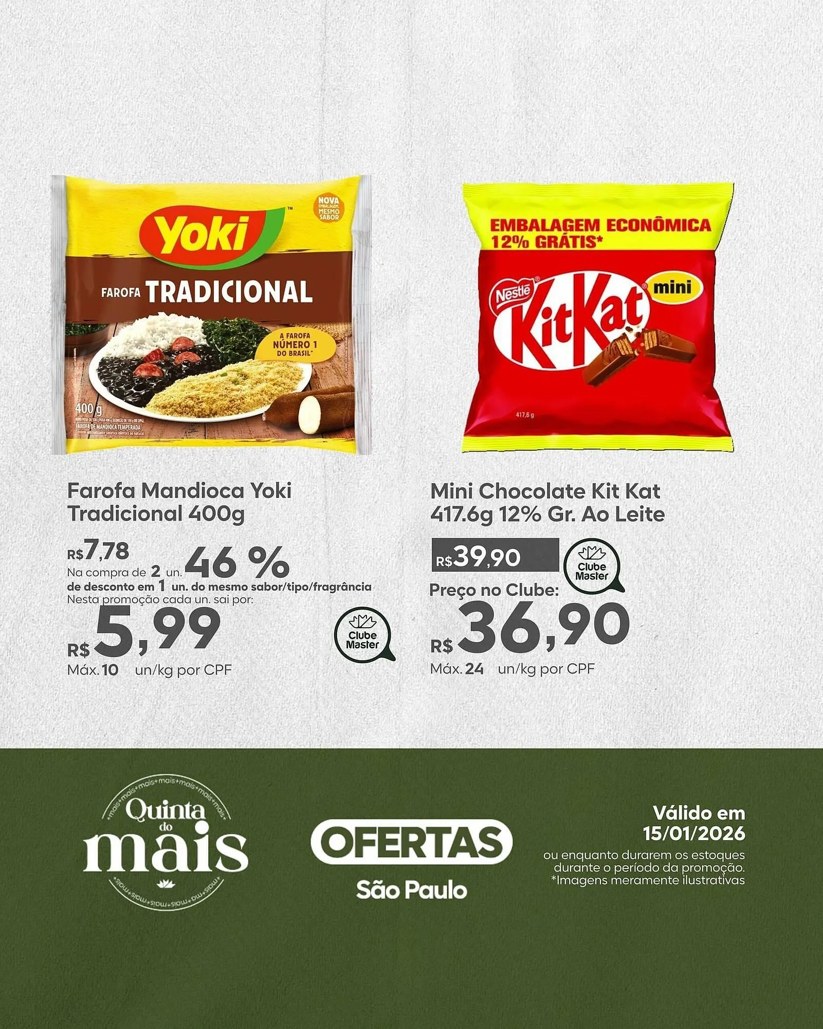 Encarte de Folheto Master Supermercados 15 de janeiro até 15 de janeiro 2026 - Pagina 4