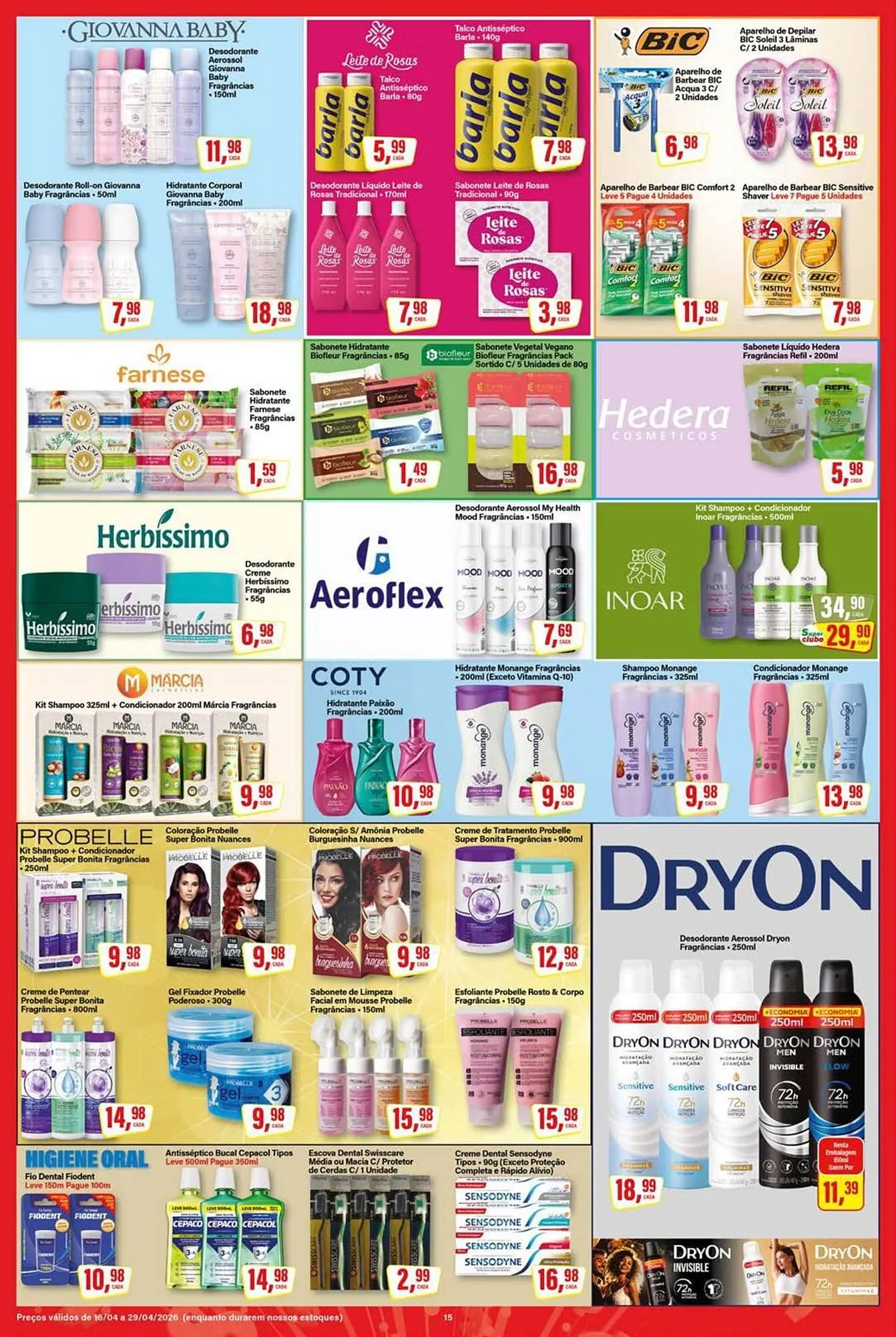 Encarte de Encarte Rede Supermarket 16 de abril até 29 de abril 2026 - Pagina 15
