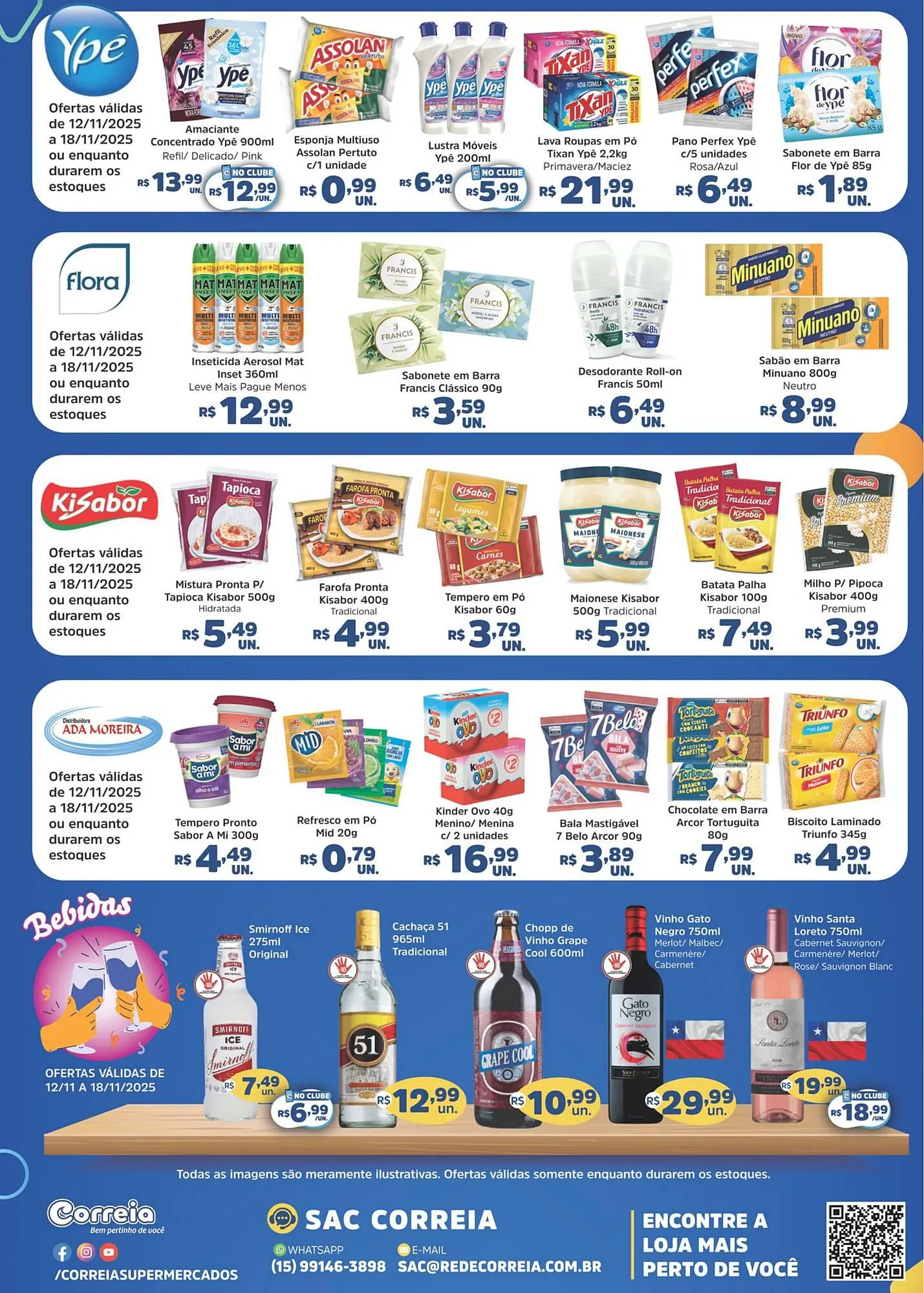 Encarte de Catálogo Supermercados Correia 12 de novembro até 18 de novembro 2025 - Pagina 4