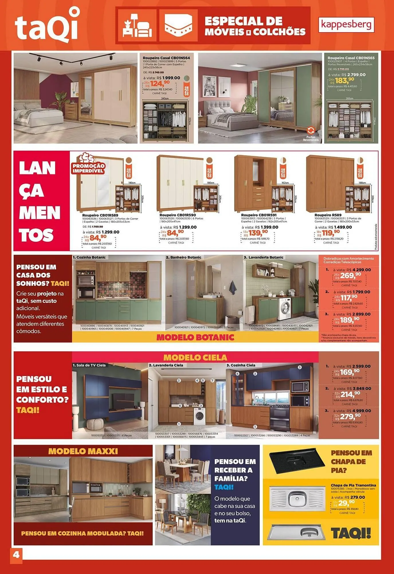 Encarte de Catálogo Lojas TaQi 27 de maio até 15 de junho 2025 - Pagina 4