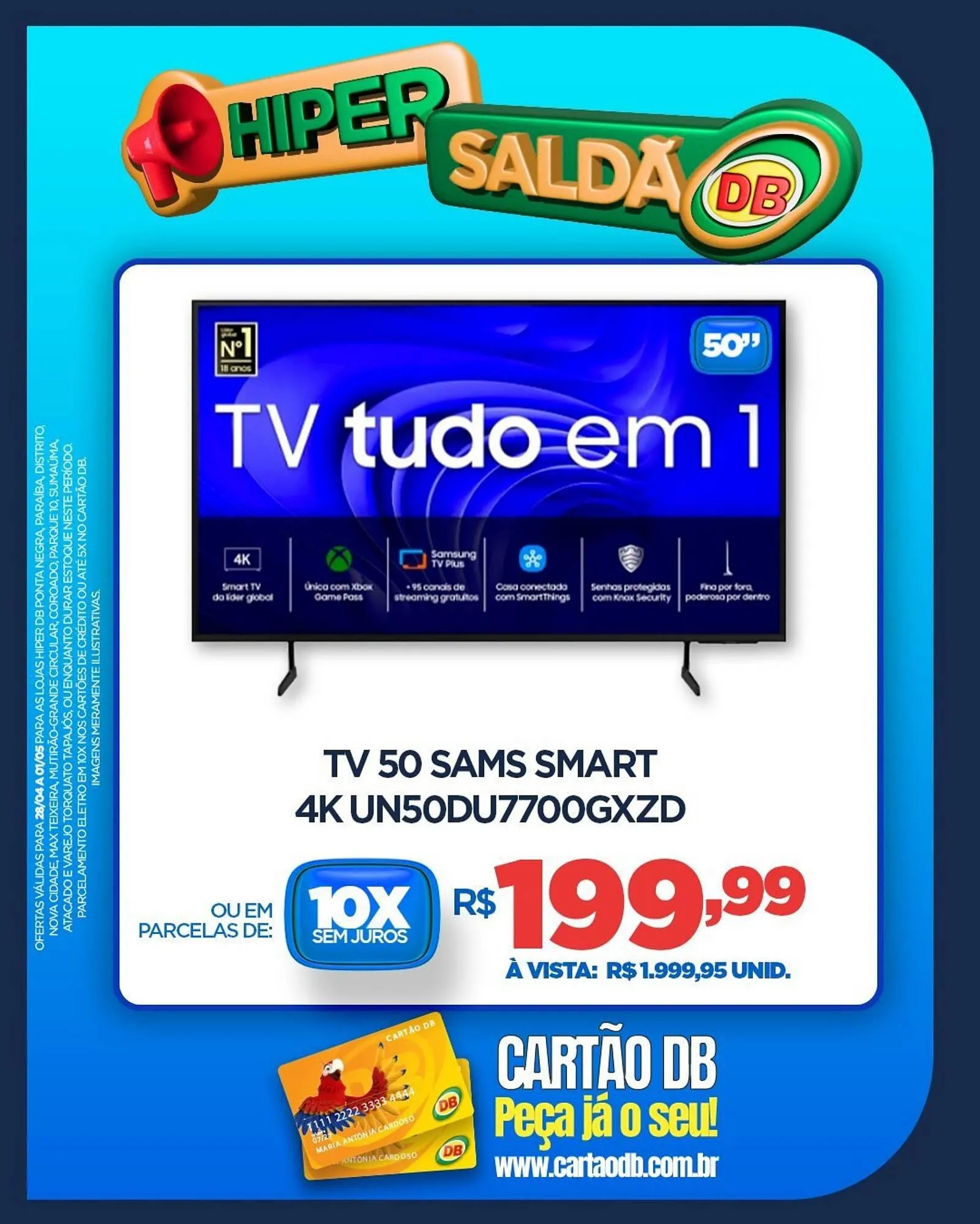 Encarte de Catálogo DB Supermercados 28 de abril até 1 de maio 2025 - Pagina 4