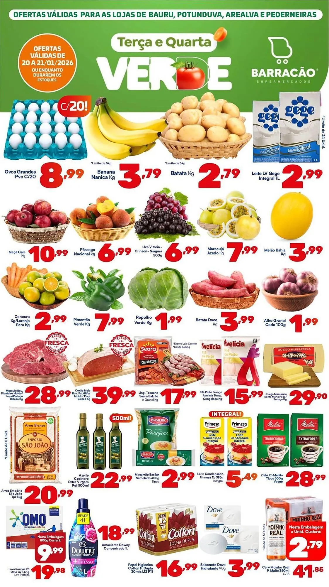 Encarte de Catálogo Barracão Supermercado 20 de janeiro até 21 de janeiro 2026 - Pagina 8