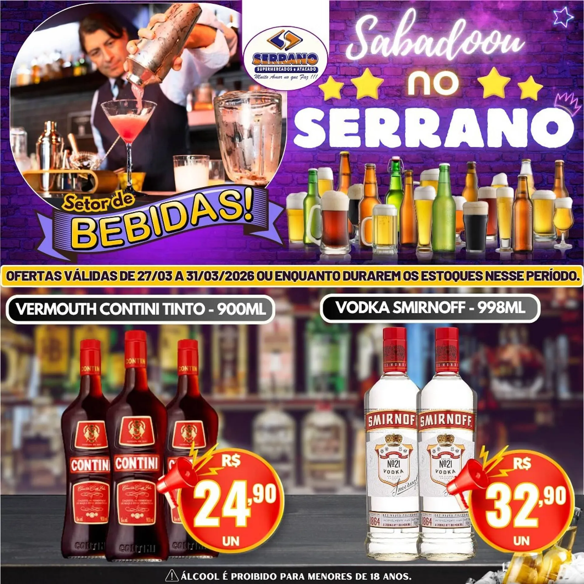 Encarte de Catálogo Serrano Supermercado 28 de março até 31 de março 2026 - Pagina 3