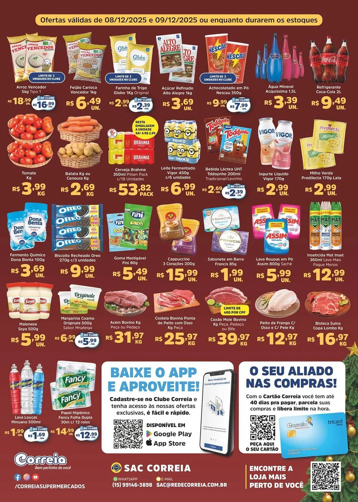 Encarte de Catálogo Supermercados Correia 5 de dezembro até 7 de dezembro 2025 - Pagina 2