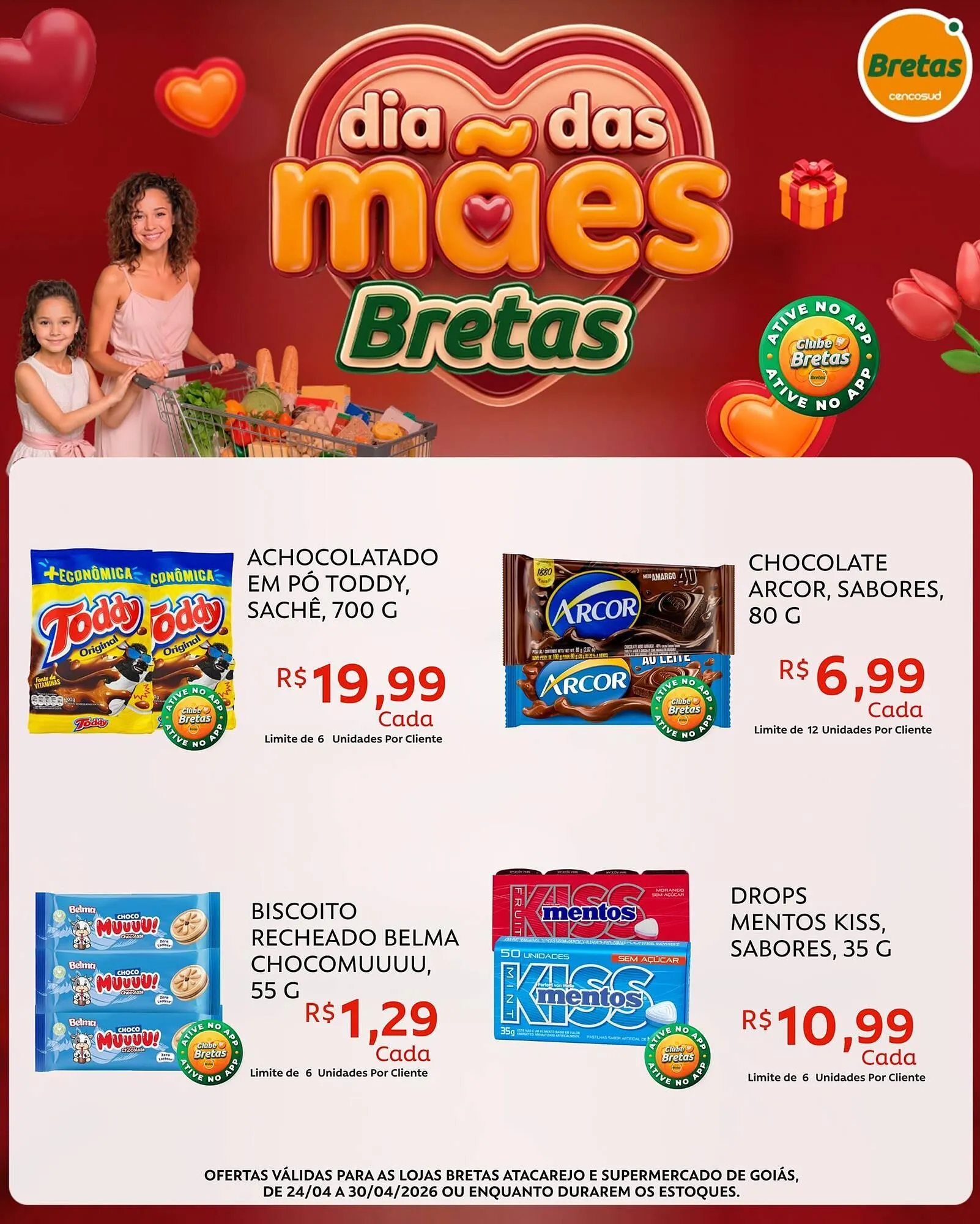 Encarte de Catálogo Supermercados Bretas 24 de abril até 30 de abril 2026 - Pagina 5