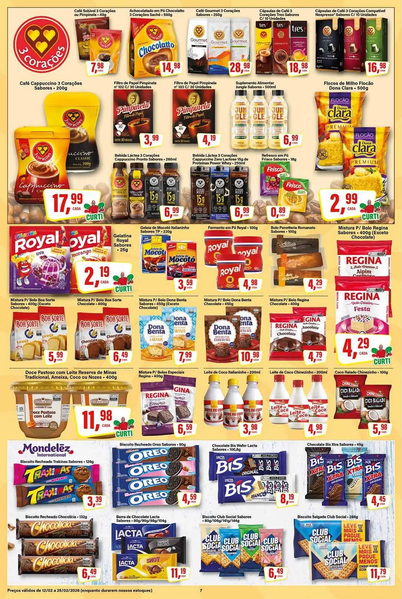 Encarte de Encarte Rede Supermarket 12 de fevereiro até 25 de fevereiro 2026 - Pagina 7