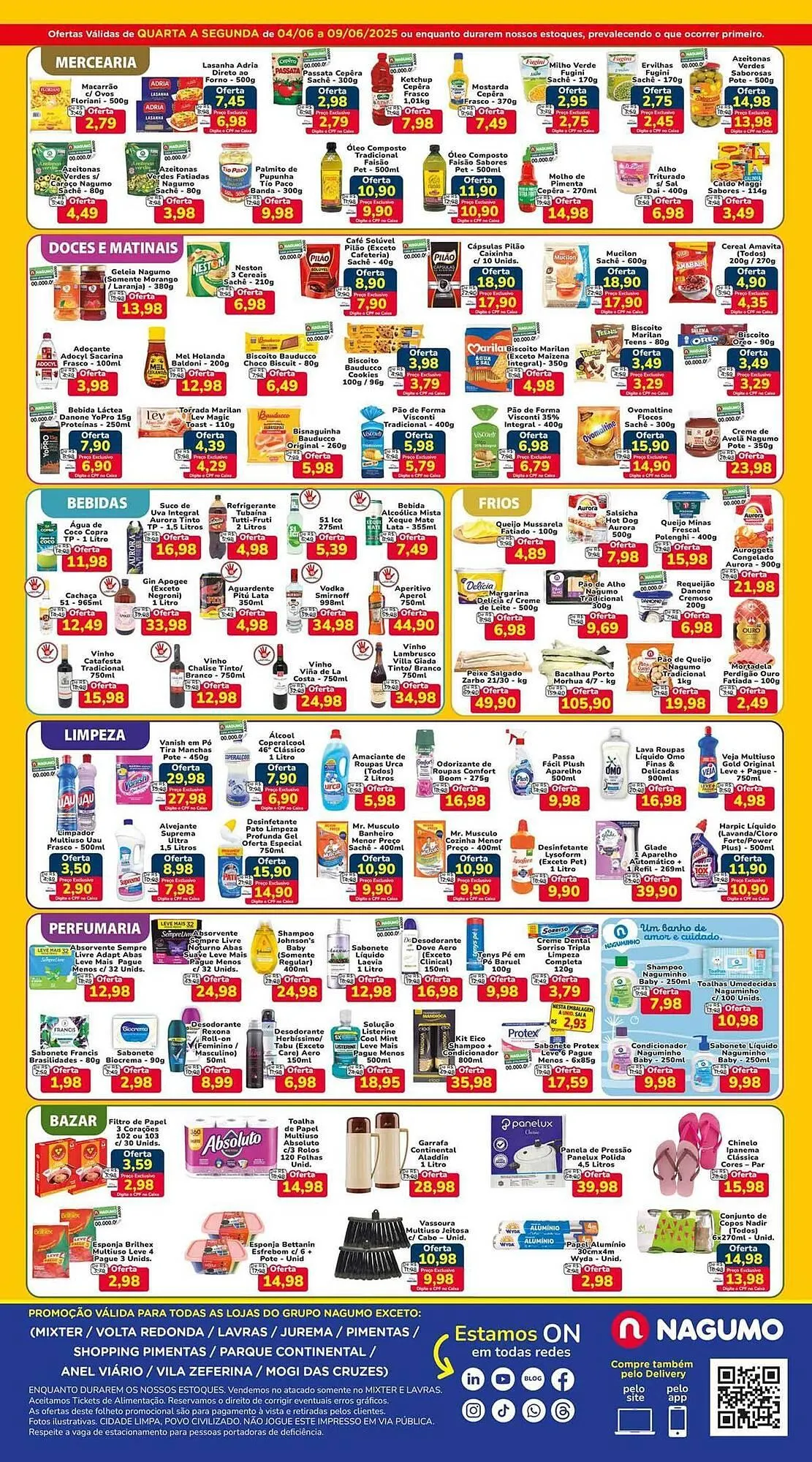 Encarte de Catálogo Nagumo 5 de junho até 9 de junho 2025 - Pagina 2