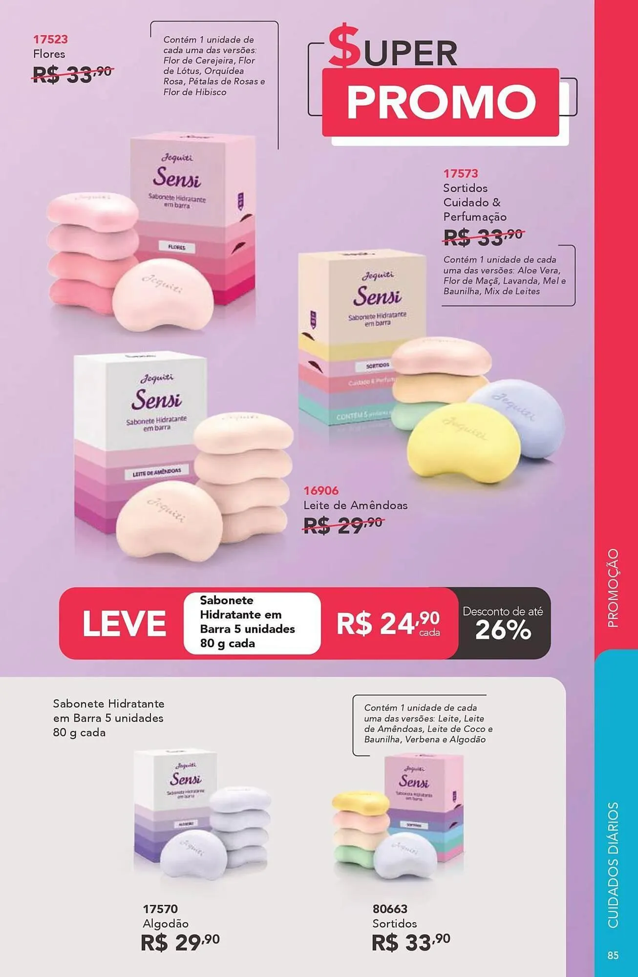 Encarte de Catálogo Jequiti 22 de abril até 30 de junho 2026 - Pagina 85