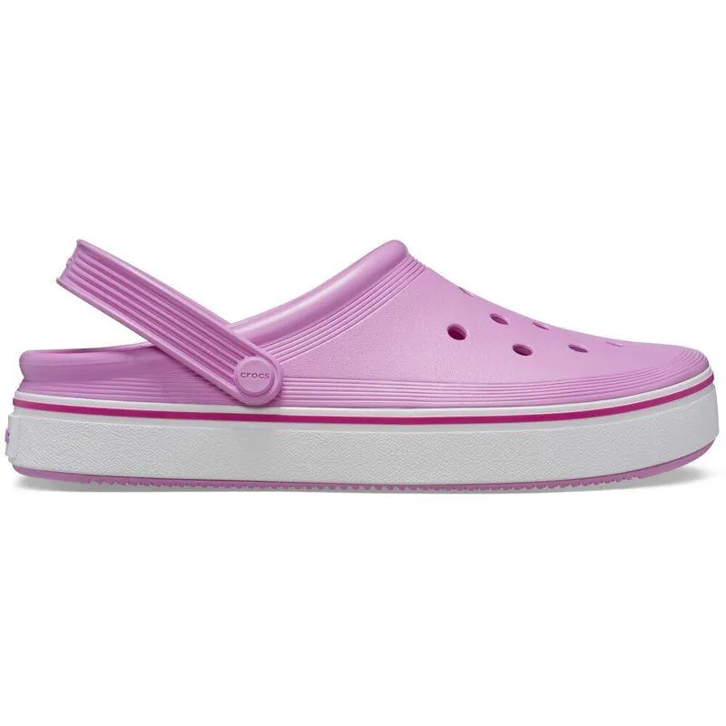 Sandália Crocs Off Court Clog TAFFY PINK
