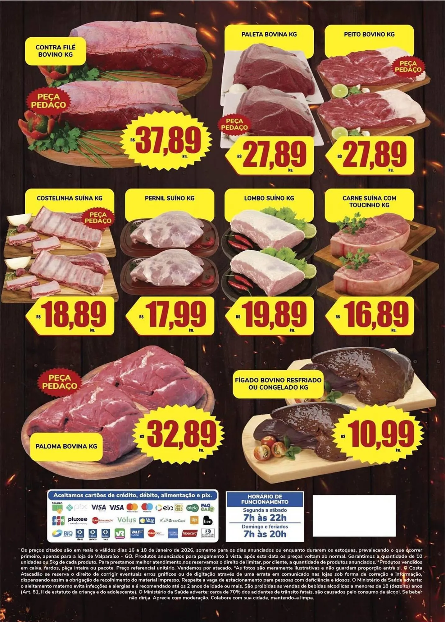 Encarte de Tabloide Costa Atacadão 16 de janeiro até 18 de janeiro 2026 - Pagina 2