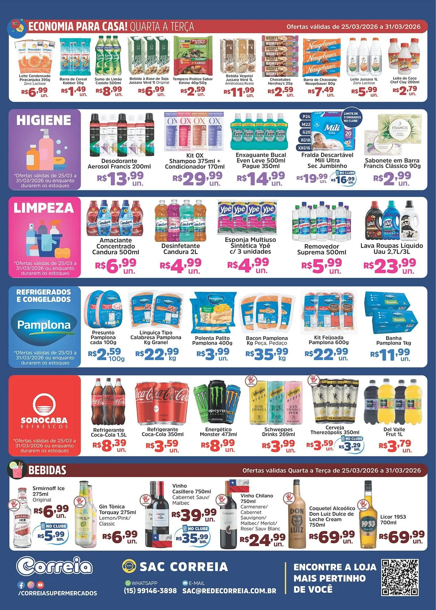 Encarte de Catálogo Supermercados Correia 25 de março até 26 de março 2026 - Pagina 2