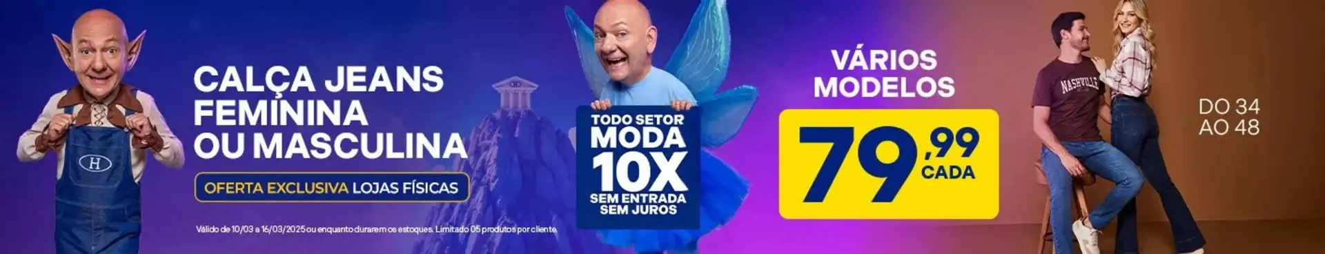 Encarte de Ofertas Lojas Havan  10 de março até 16 de março 2025 - Pagina 1