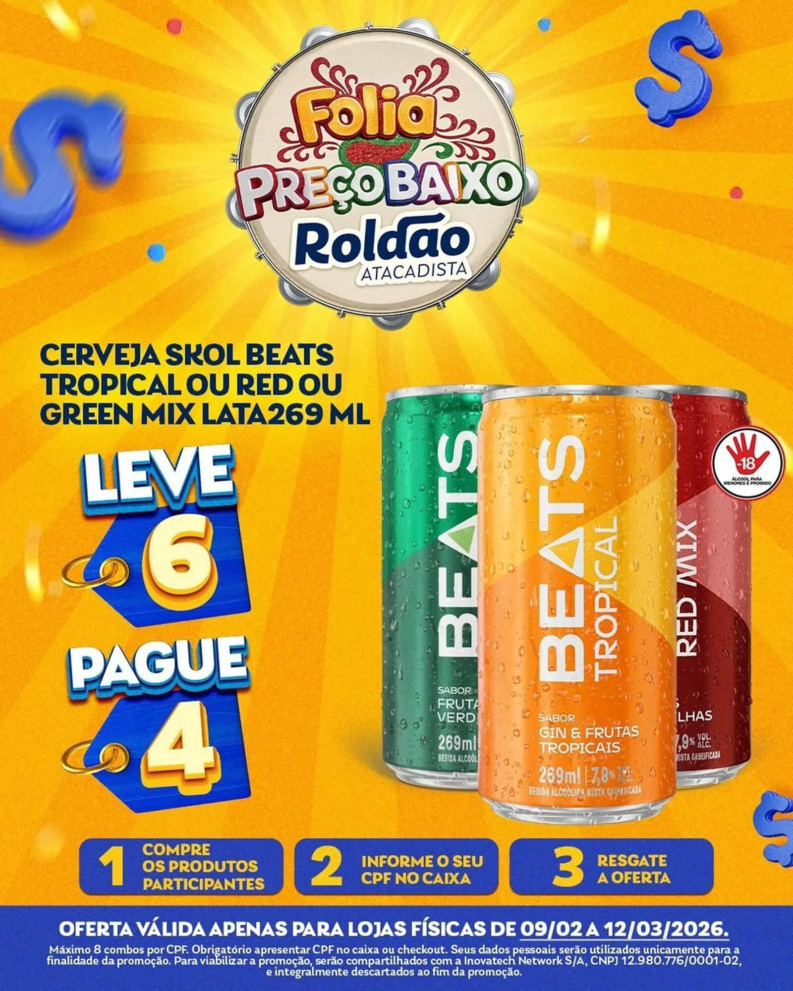Encarte de Folheto Roldão 9 de fevereiro até 12 de março 2026 - Pagina 1