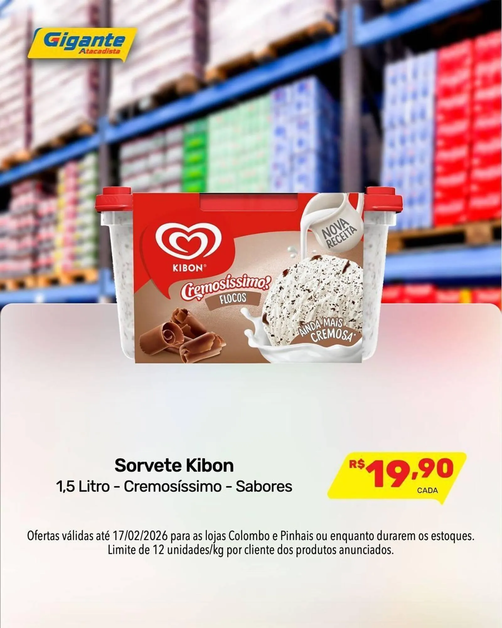 Encarte de Encarte Gigante Atacadista 12 de fevereiro até 17 de fevereiro 2026 - Pagina 5
