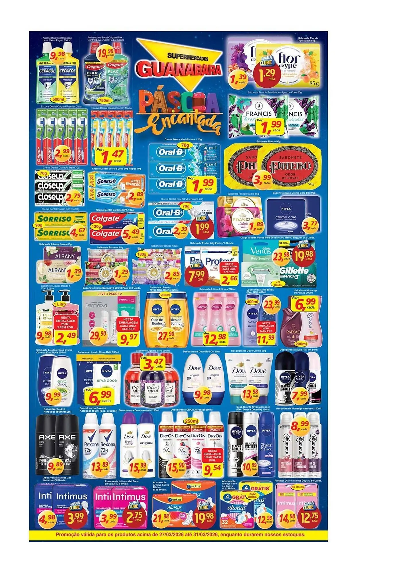Encarte de Encarte Supermercados Guanabara 27 de março até 31 de março 2026 - Pagina 9